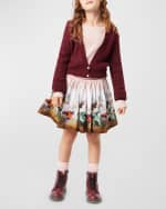 Image 2 of 5: Molo Girl's Rochelle Ribbed Top, Size 3T-6