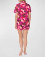 Image 2 of 3: Trina Turk x Bedhead Pajamas Floral-Print Jersey Shorty Pajama Set