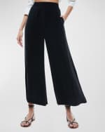Image 2 of 6: Alice + Olivia Kenley Palazzo Ankle Pants