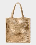 Prada Crochet Tote Bag | Neiman Marcus