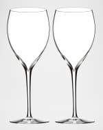 Image 1 of 2: Waterford Crystal Elegance Sauvignon Blanc Wine Glasses, Set of 2