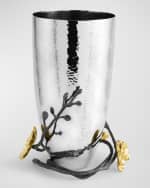 Image 4 of 4: Michael Aram Gold Orchid Medium Vase
