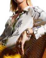 Image 5 of 5: LAGOS Fluted Oval Caviar Link Bracelet