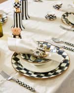 Image 3 of 6: MacKenzie-Childs Courtly Check Charger Plate