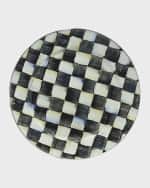 Image 1 of 6: MacKenzie-Childs Courtly Check Charger Plate