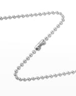 Image 3 of 5: LAGOS Signature Caviar Beaded Cross Pendant Necklace