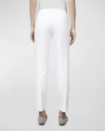 Image 5 of 6: Lafayette 148 New York Petite Bleecker Jodhpur Crop Pants