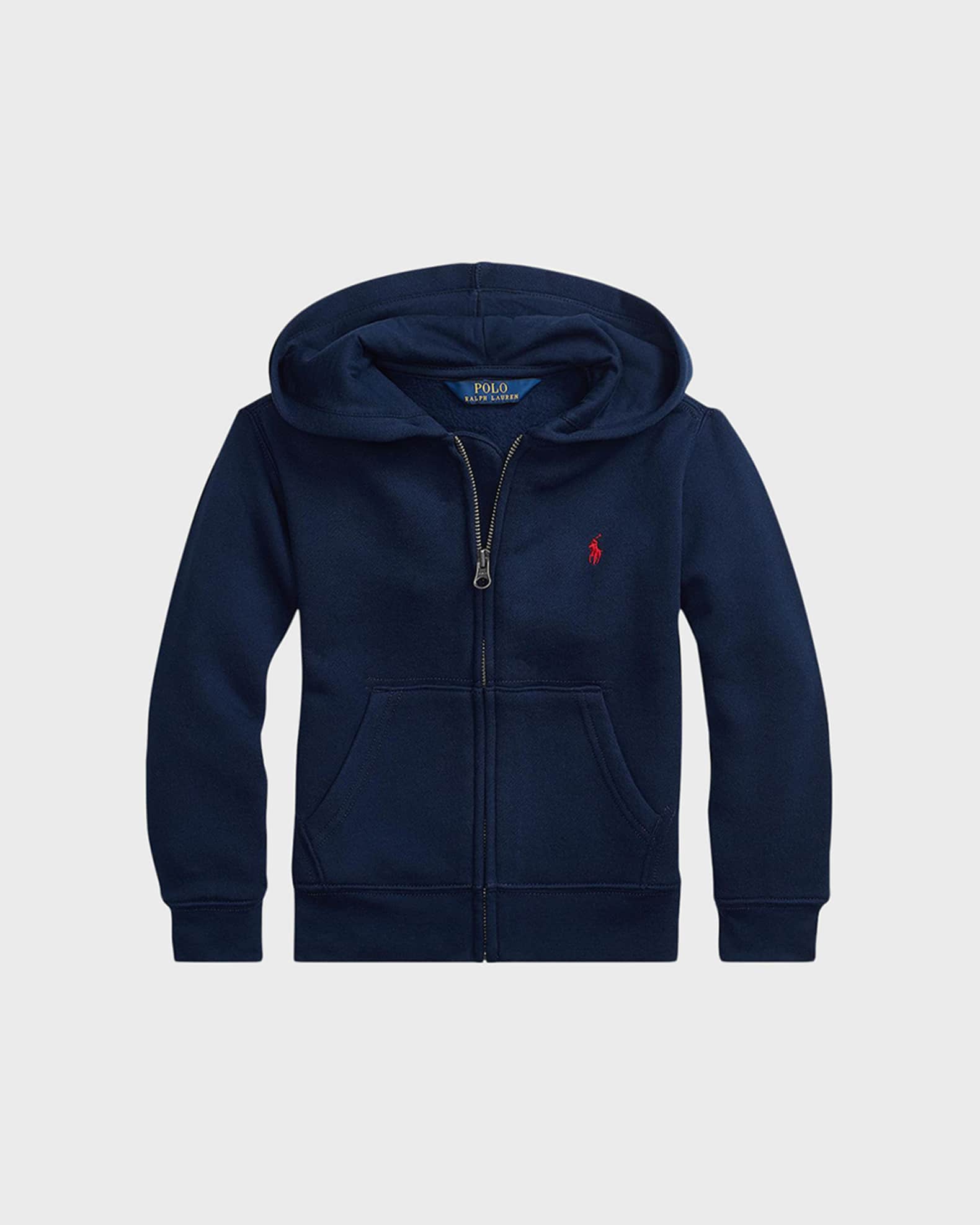 Boy's Knitted Fleece Hoodie, Size 2-7 0
