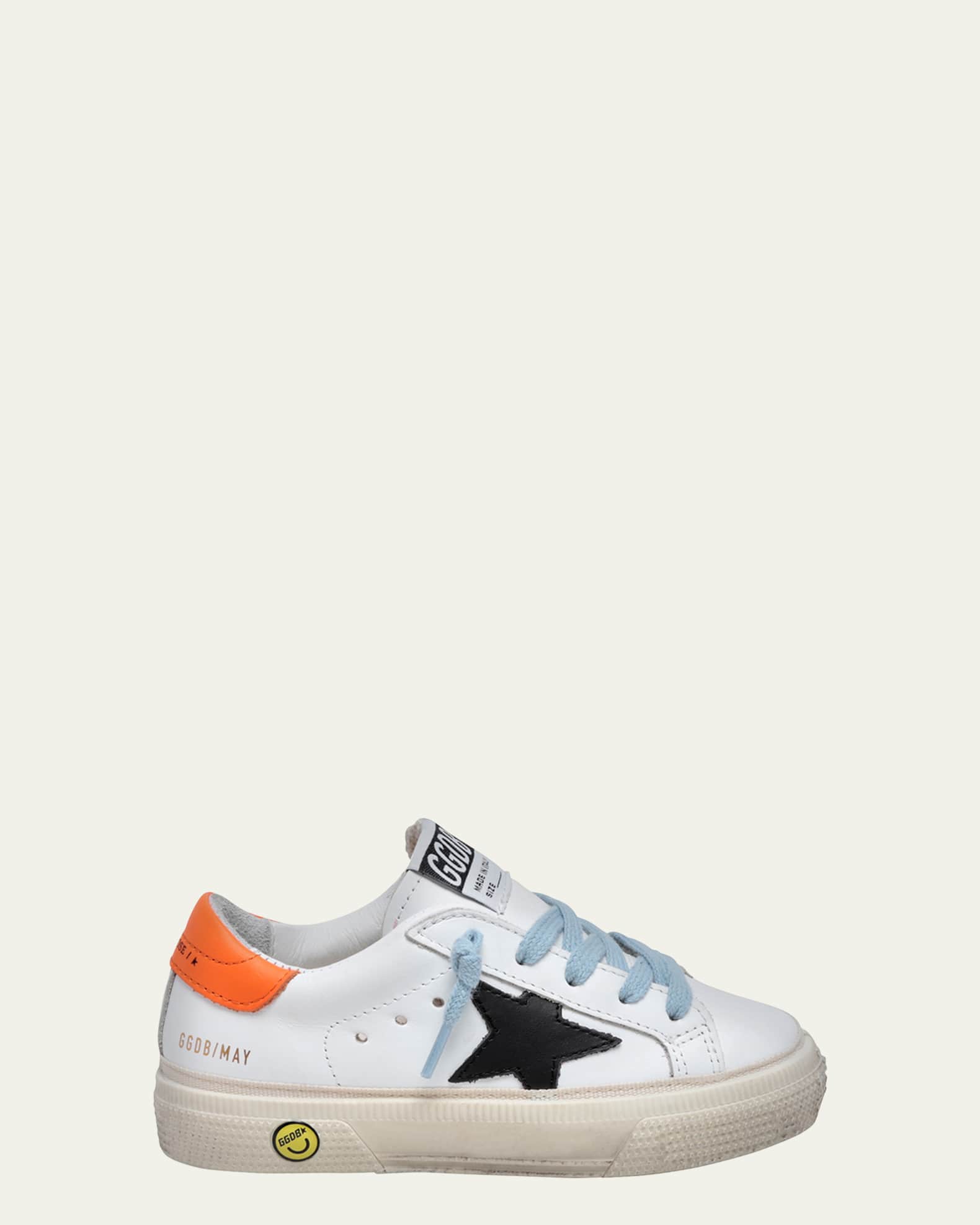 Golden Goose Boy's May Colorblock Leather Low-Top Sneakers, Toddler/Kids