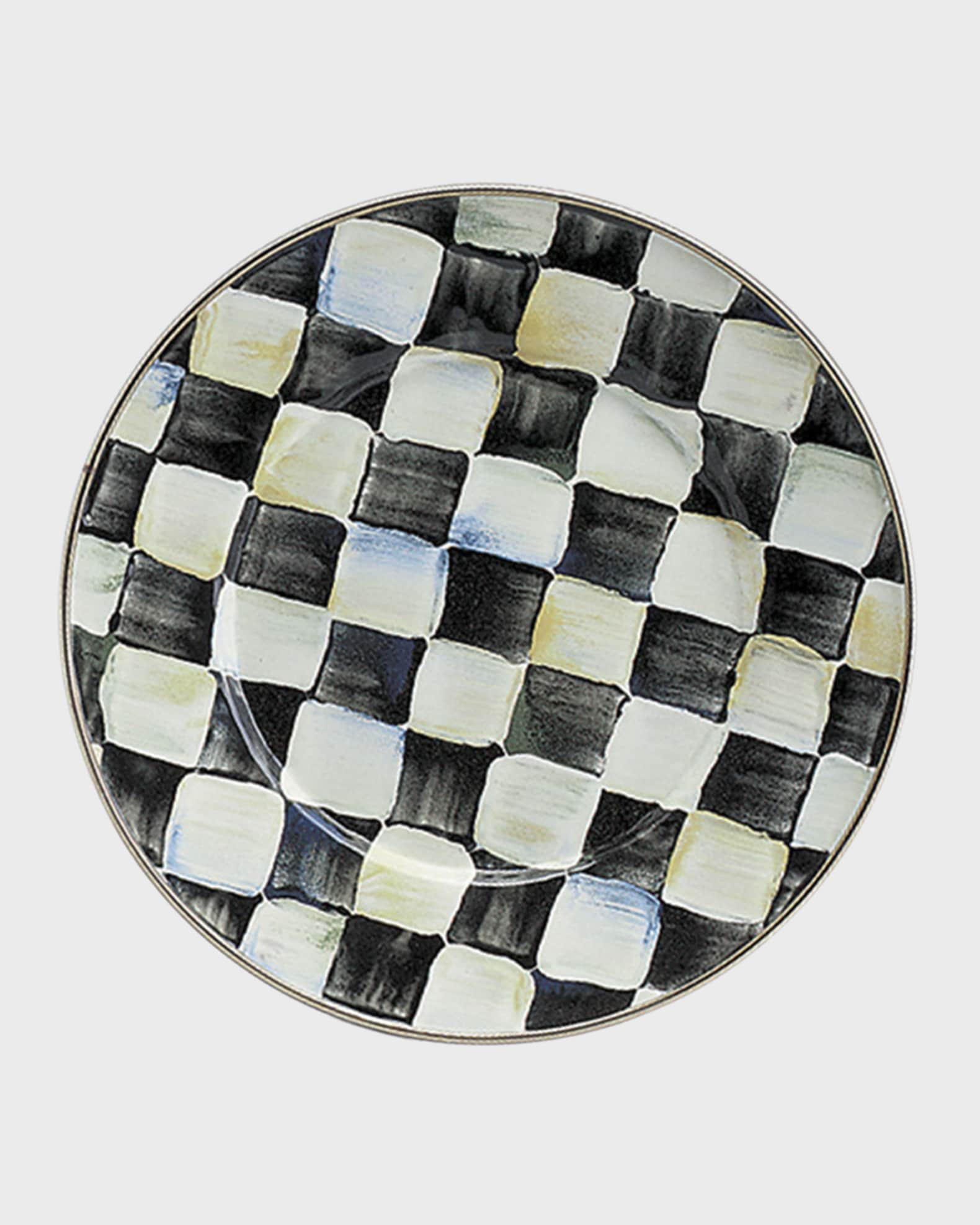 MacKenzie-Childs Courtly Check Salad Plate | Neiman Marcus