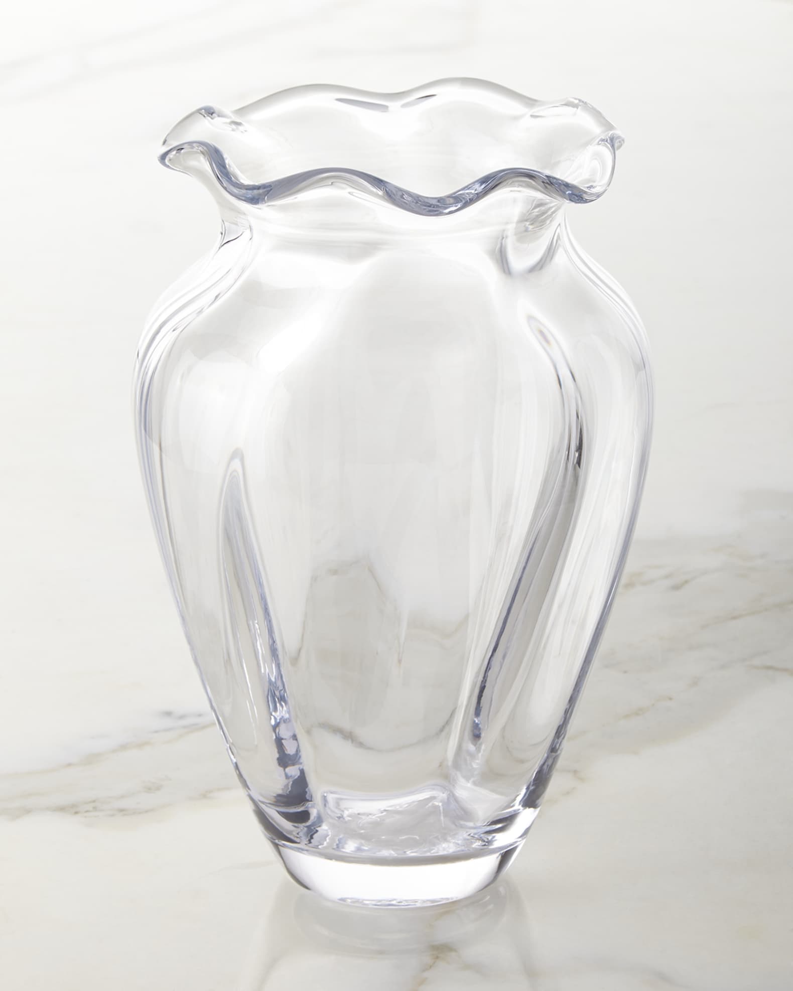 Chelsea Medium Optic Cinch Vase 0
