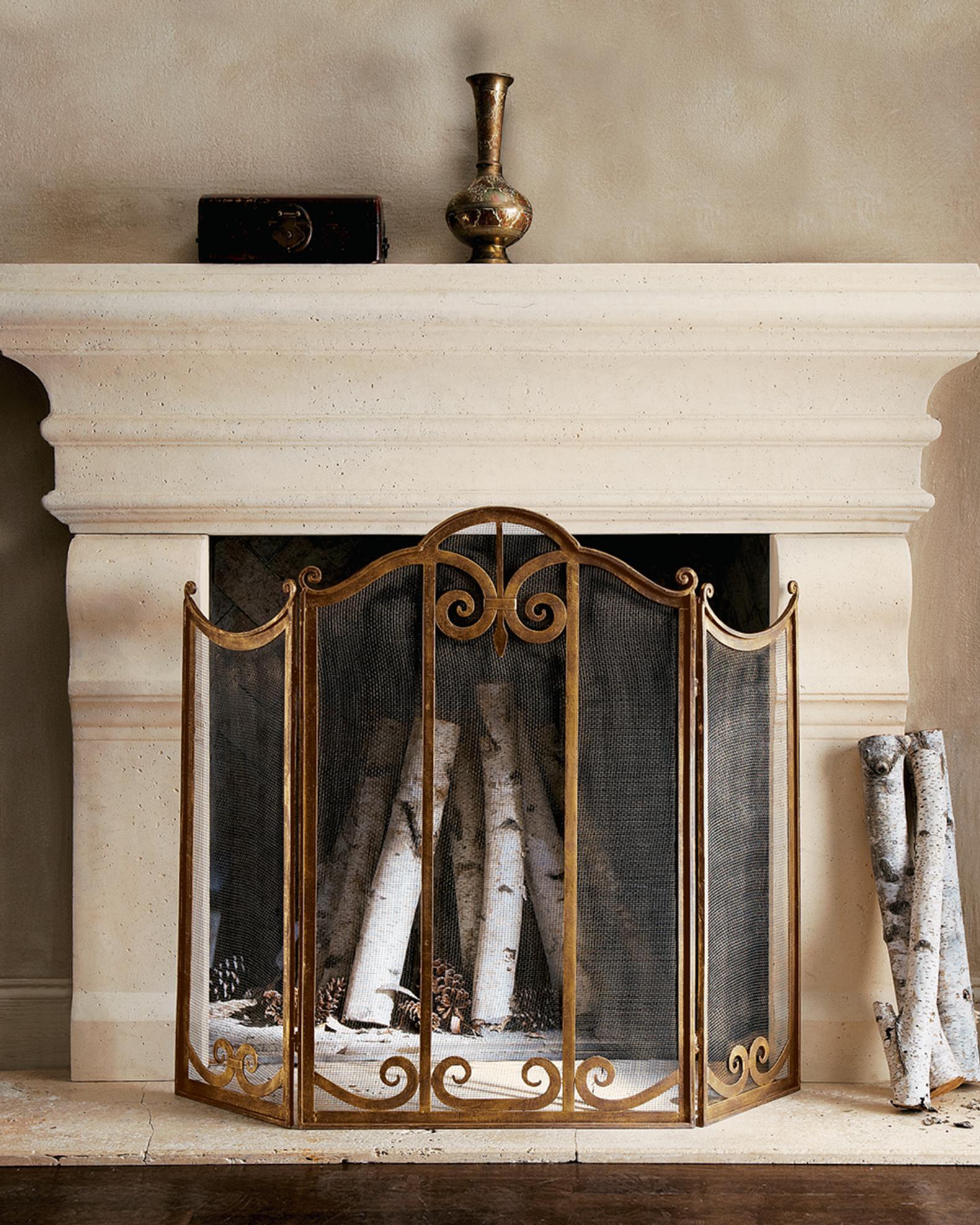 Classic Fireplace Screen | Neiman Marcus