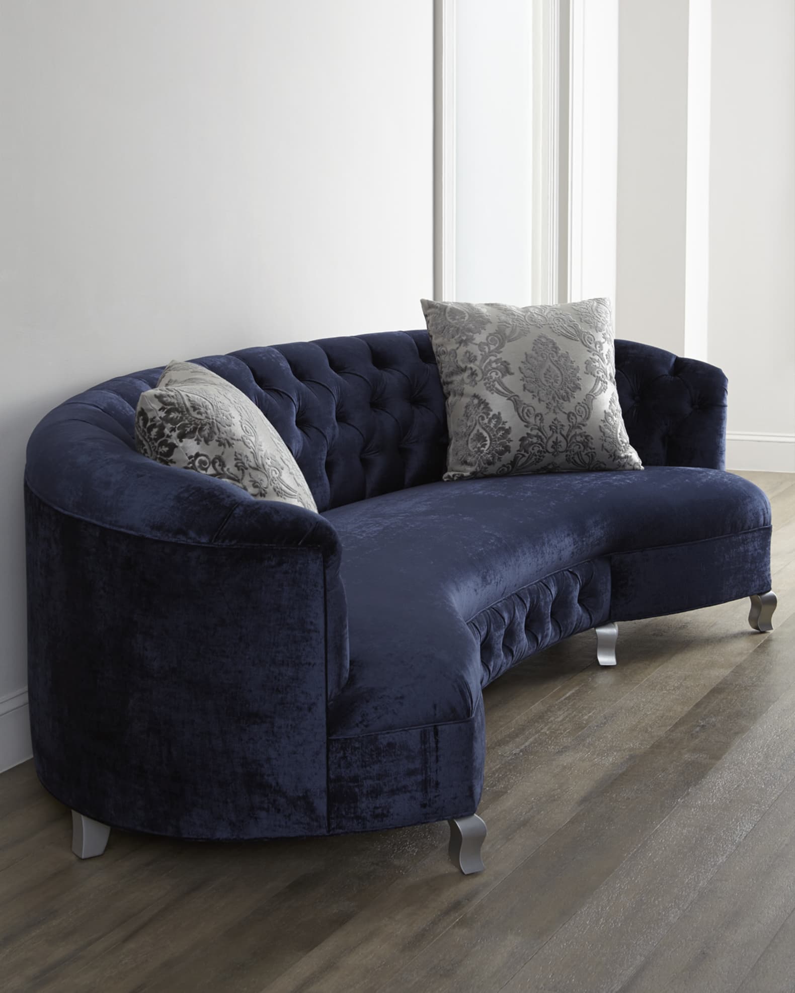 Majestic Jayne Tufted Sofa 114" 0