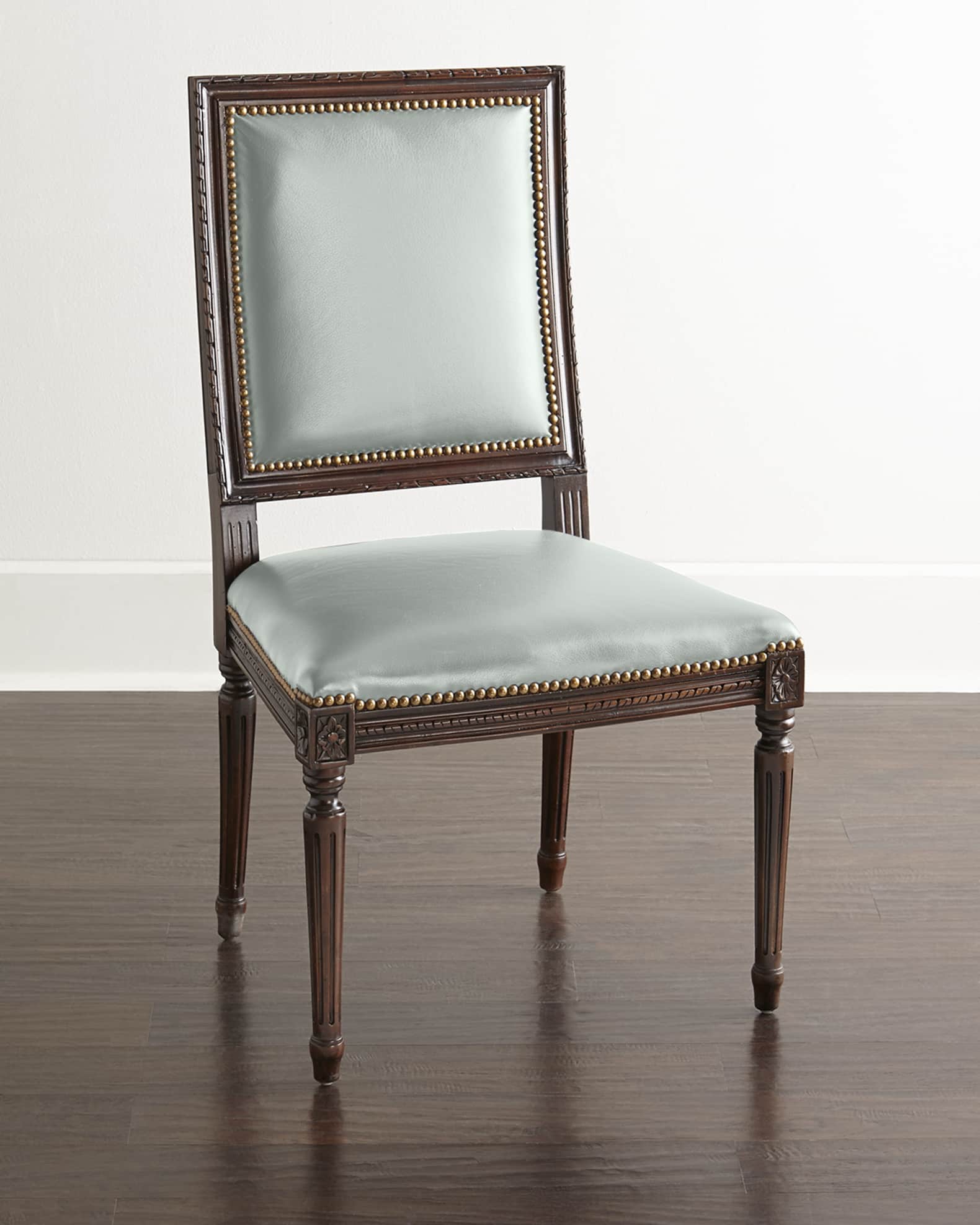Ingram Leather Dining Chair 0