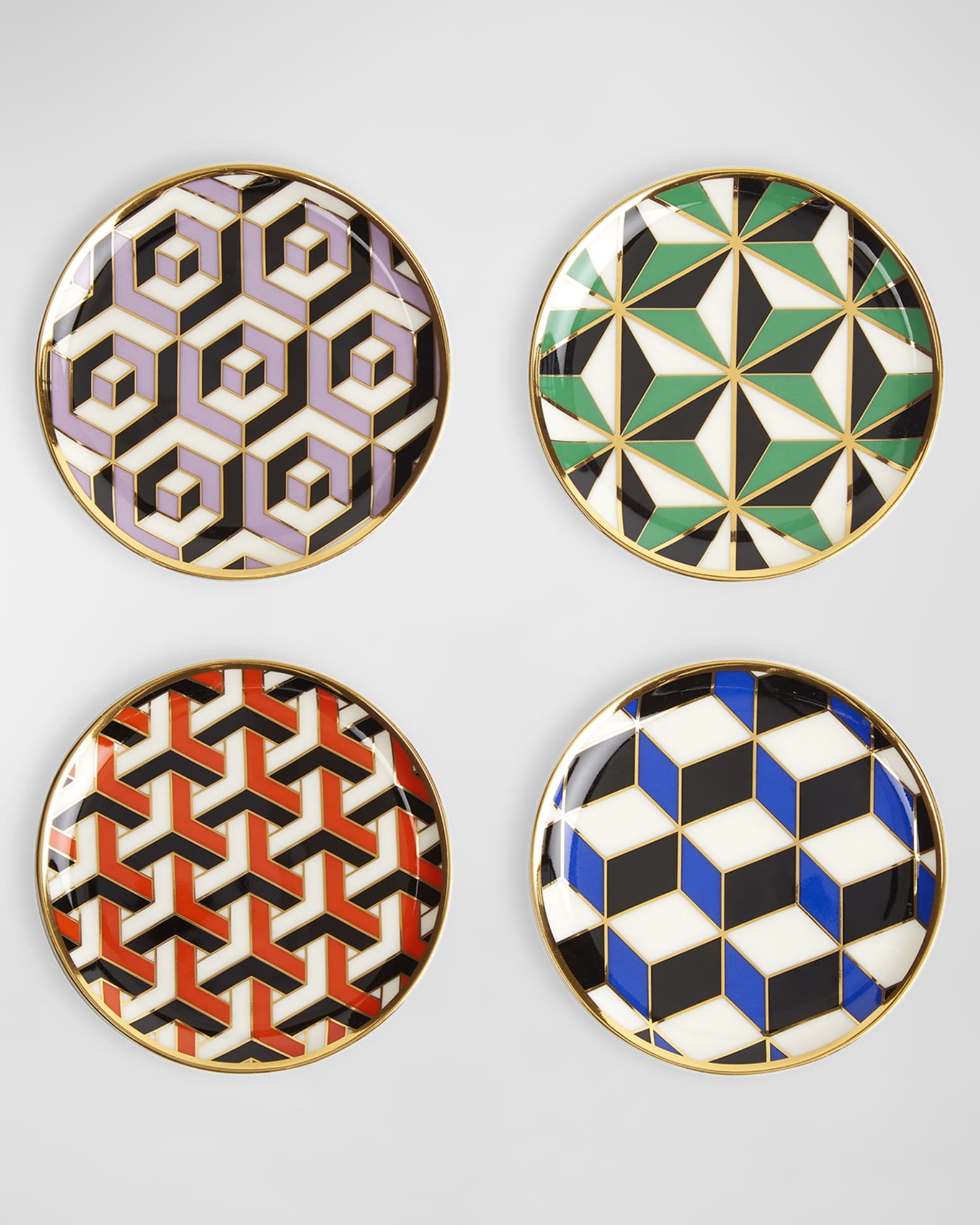 Versailles Coasters, 4-Piece Set 1
