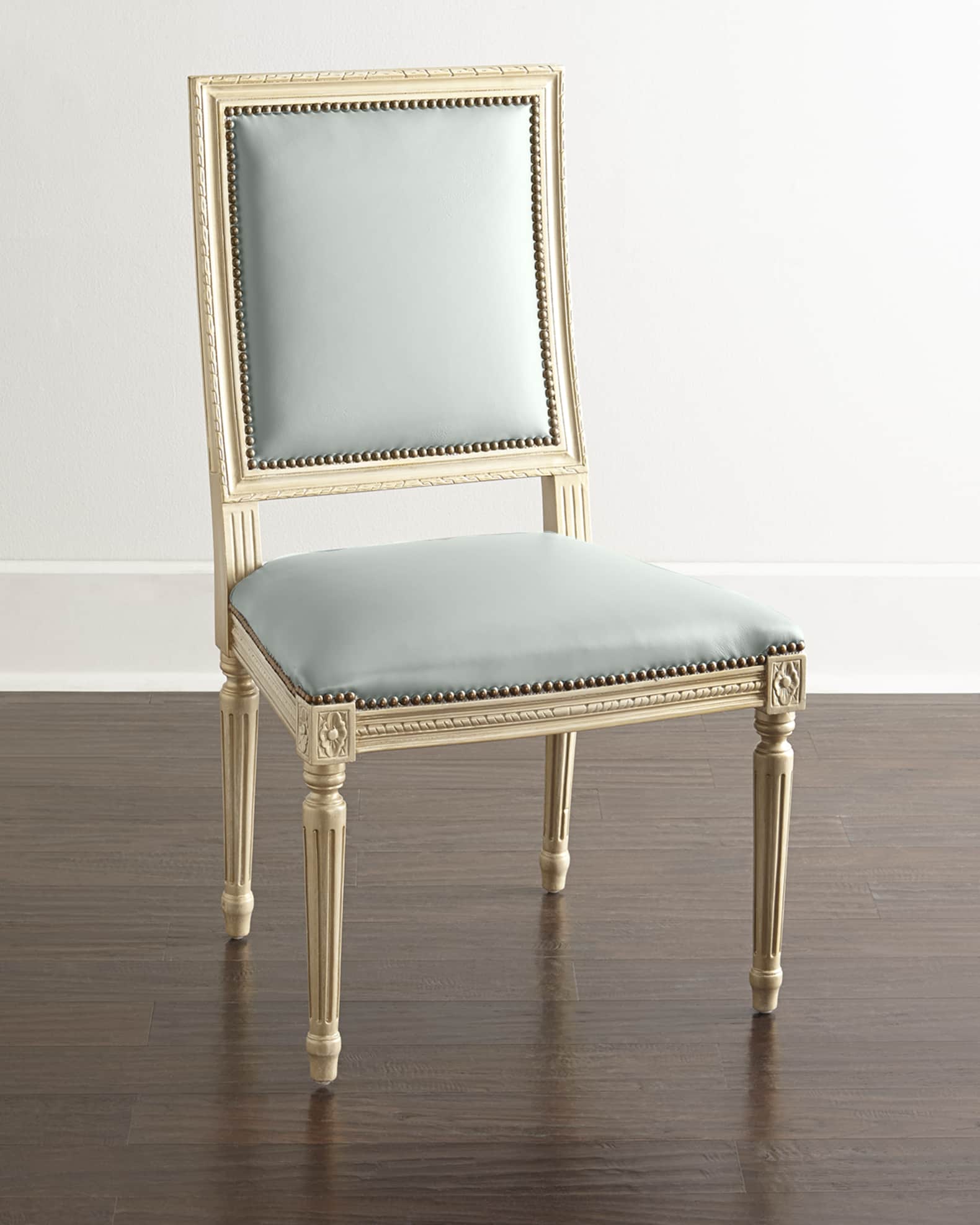 Ingram Leather Dining Chair 0