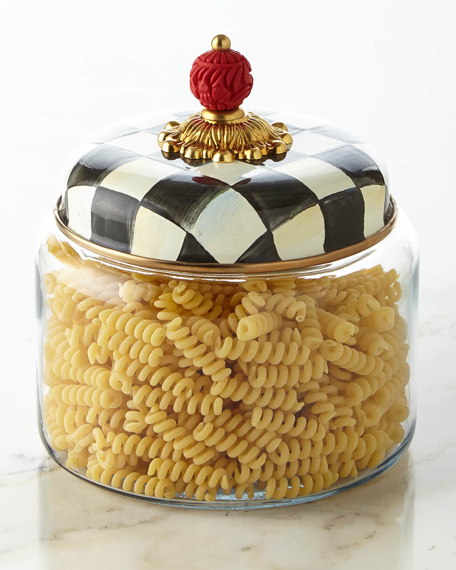 Small Courtly Check Canister 0