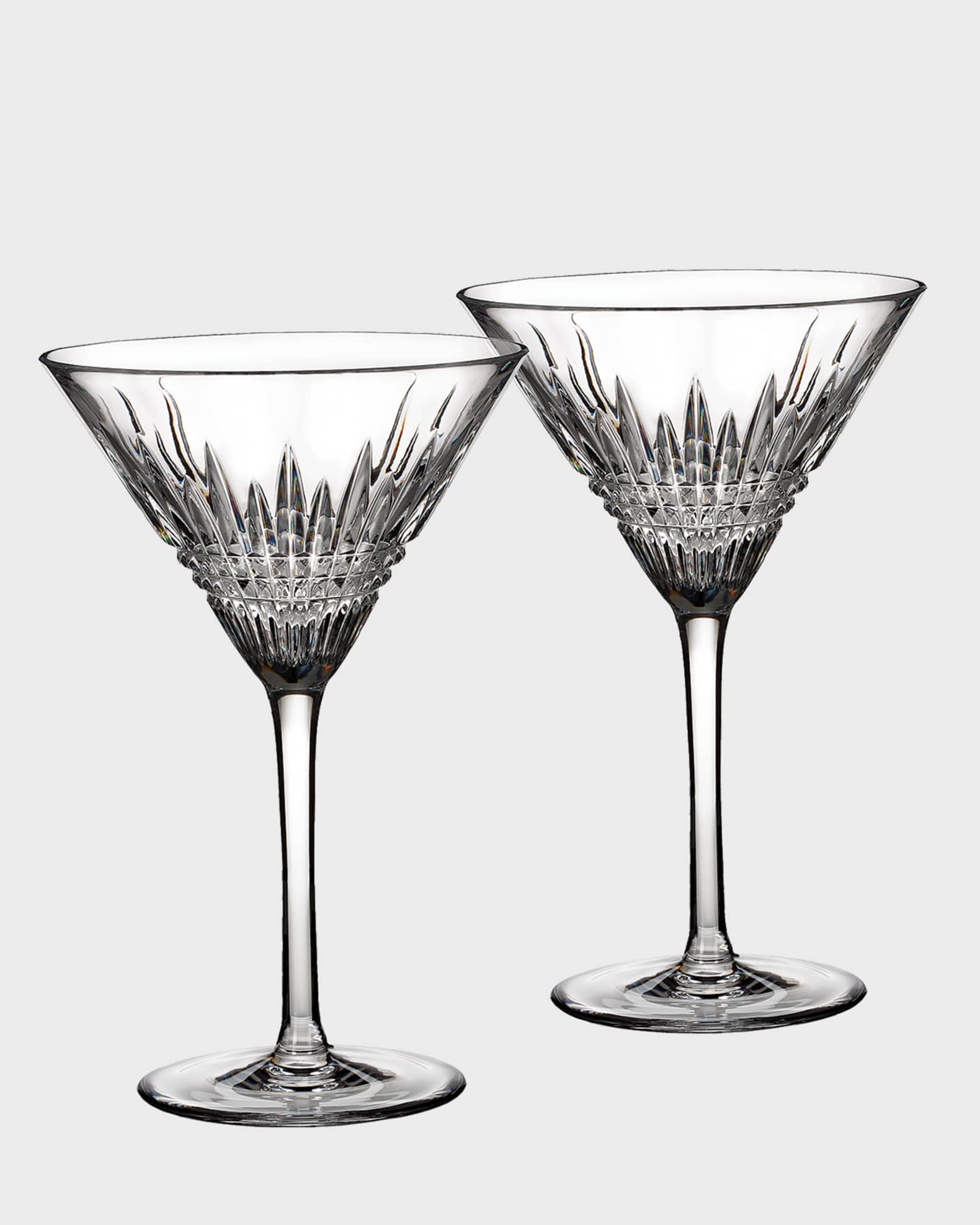 Waterford Crystal Lismore Diamond Martini Glasses, Set of 2