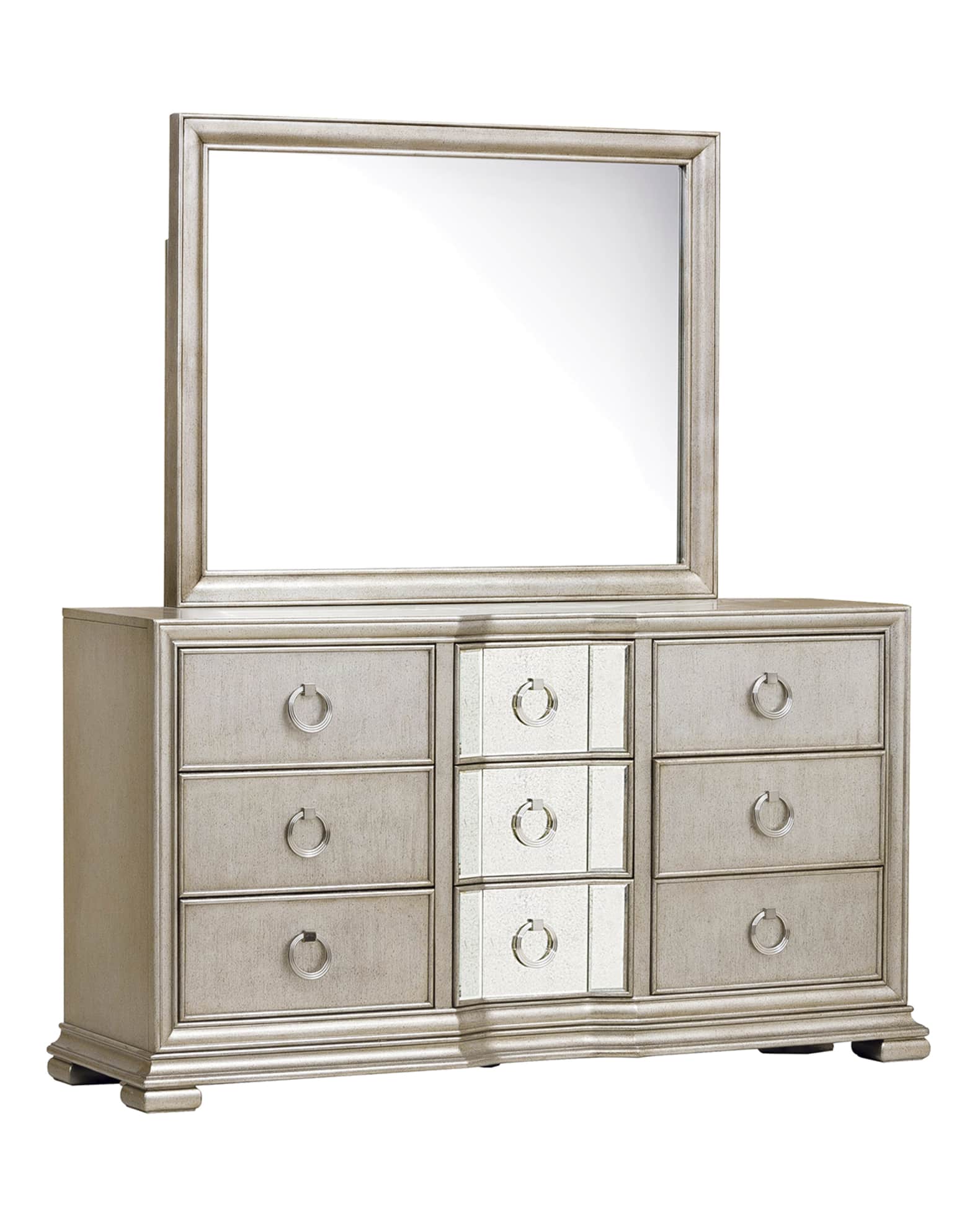 Vivian Mirrored Bedroom Furniture Neiman Marcus