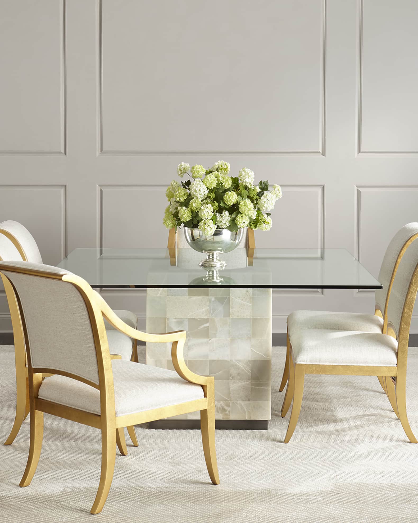 Bernhardt Palmetto Quartz Dining Table Neiman Marcus