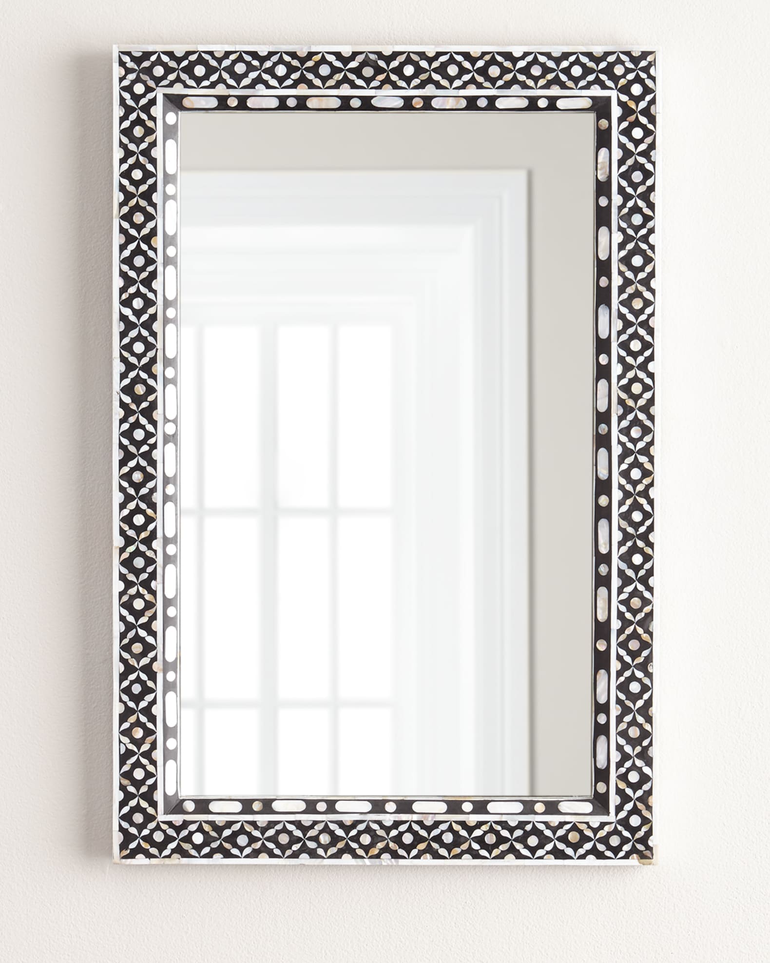 Evelyn Mother-of-Pearl Mirror 0