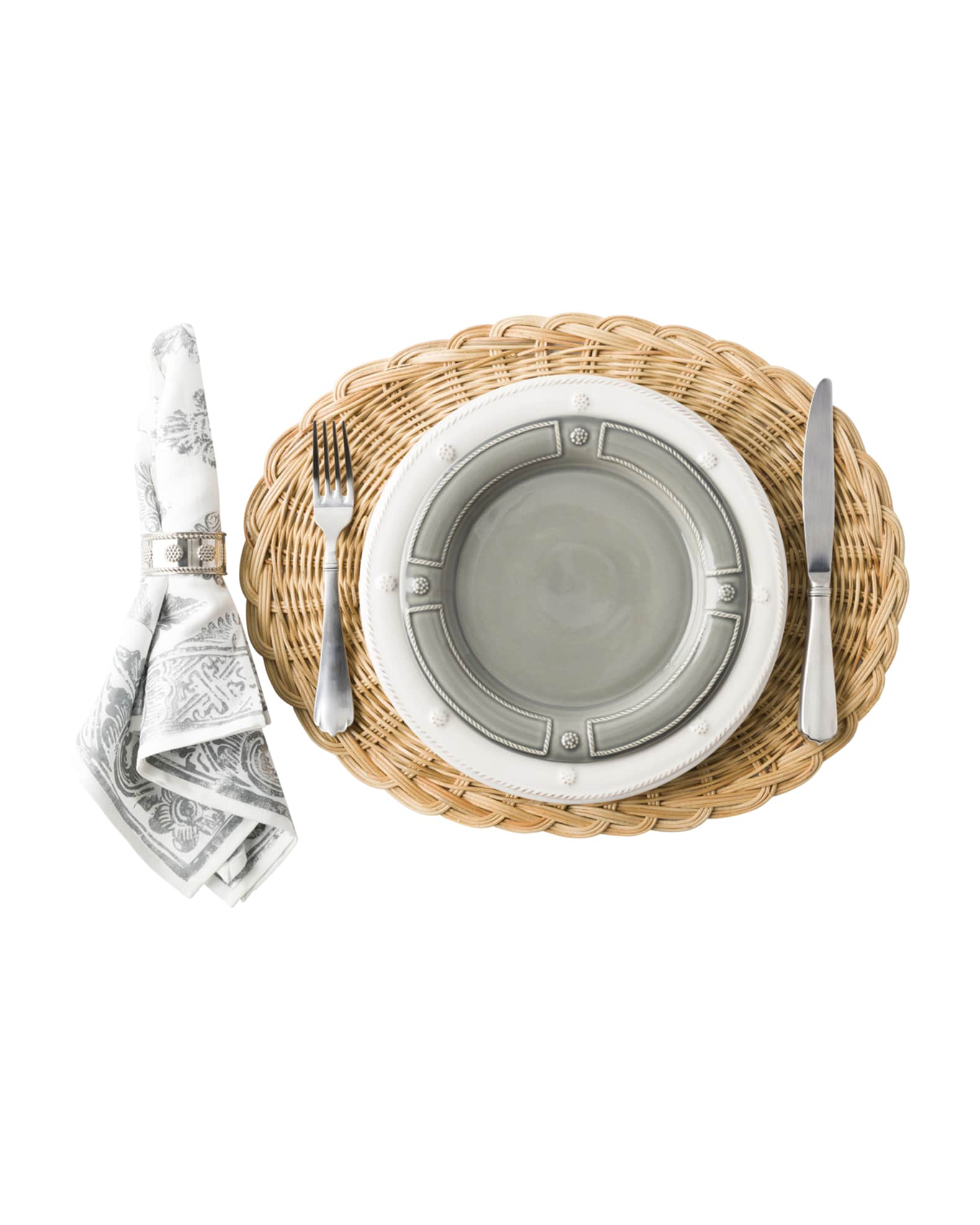 Juliska Oval Basketweave Placemat Neiman Marcus