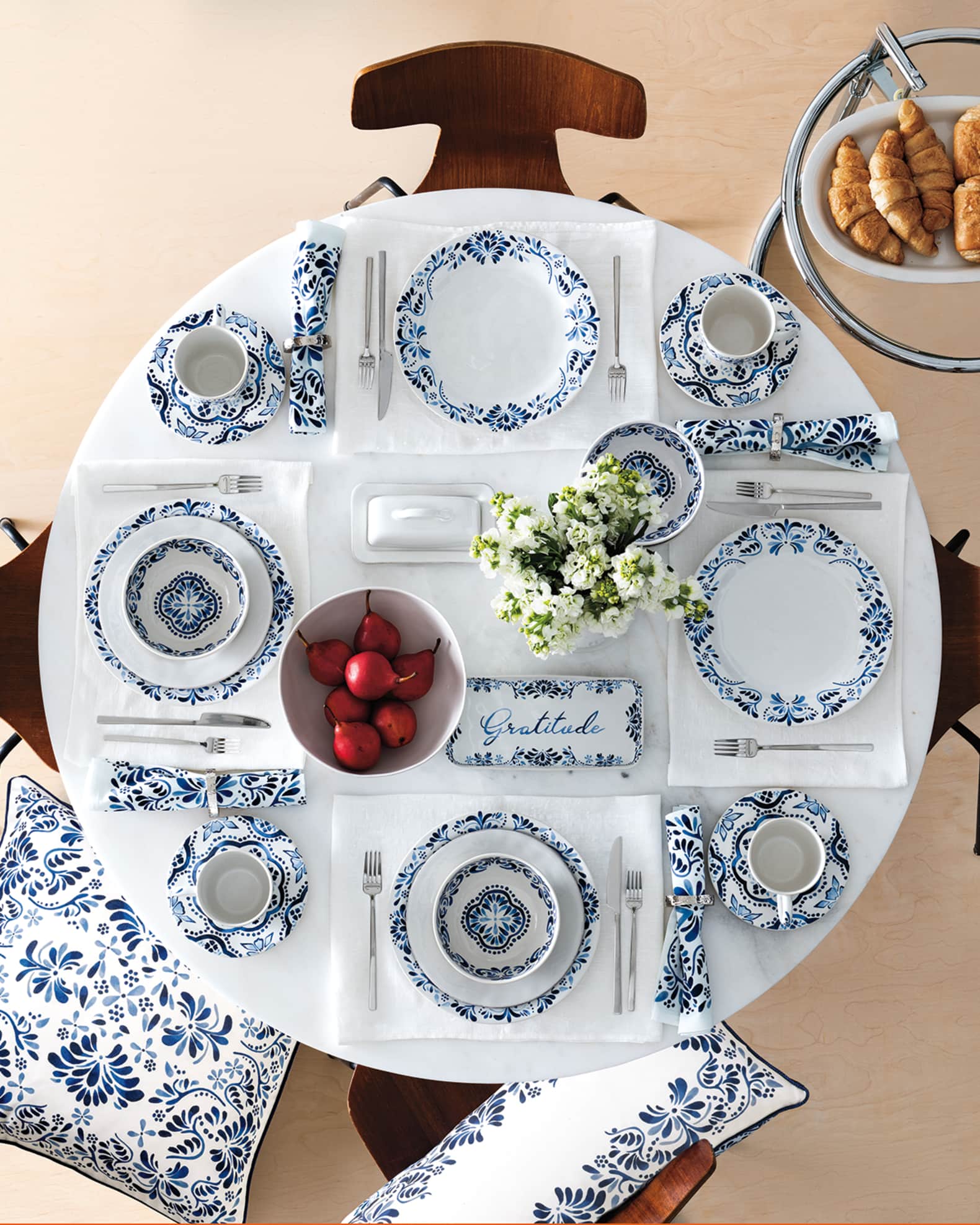 Juliska Iberian Side/Cocktail Plate Indigo Neiman Marcus