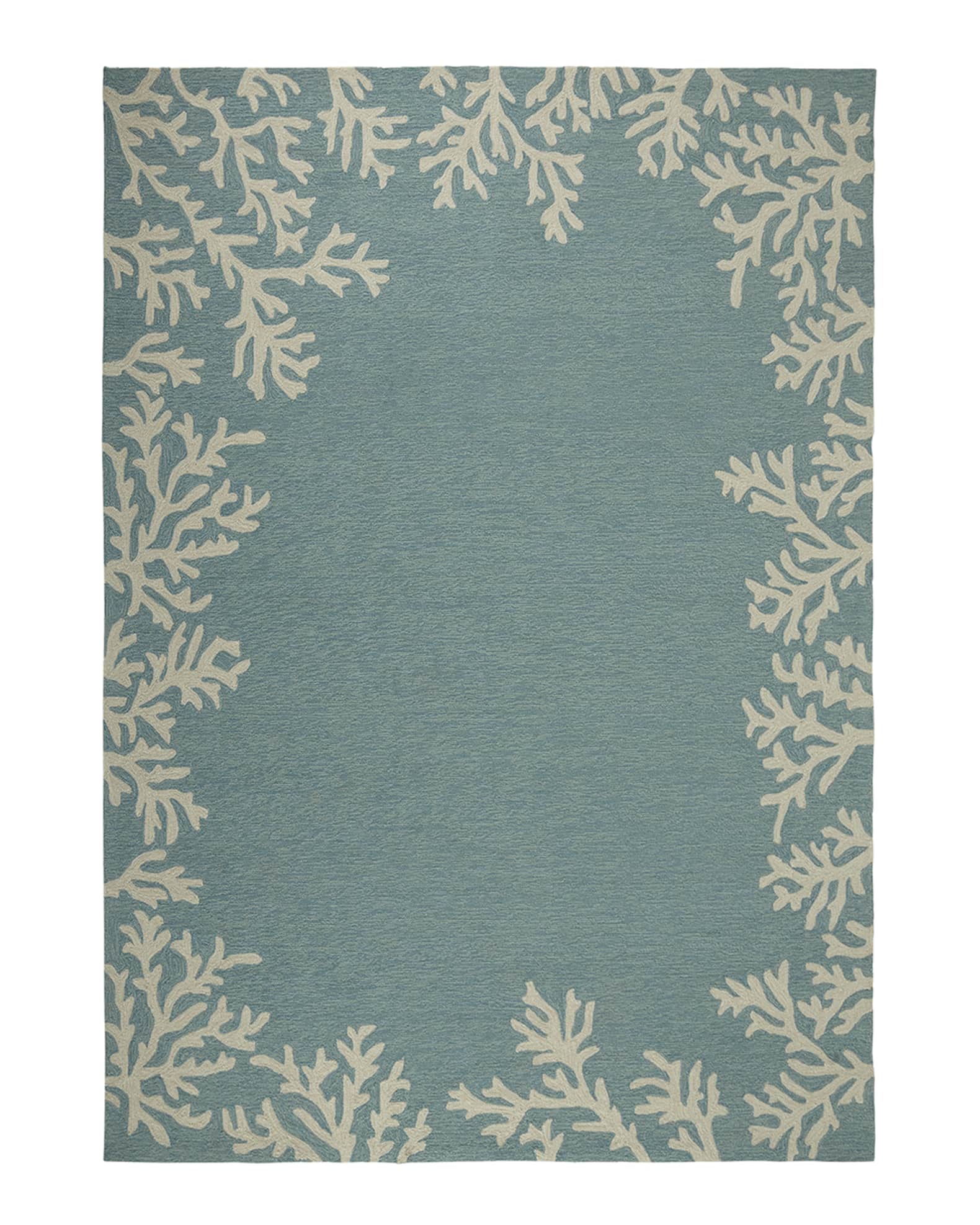 Coral Reef Indoor/Outdoor Rug Neiman Marcus