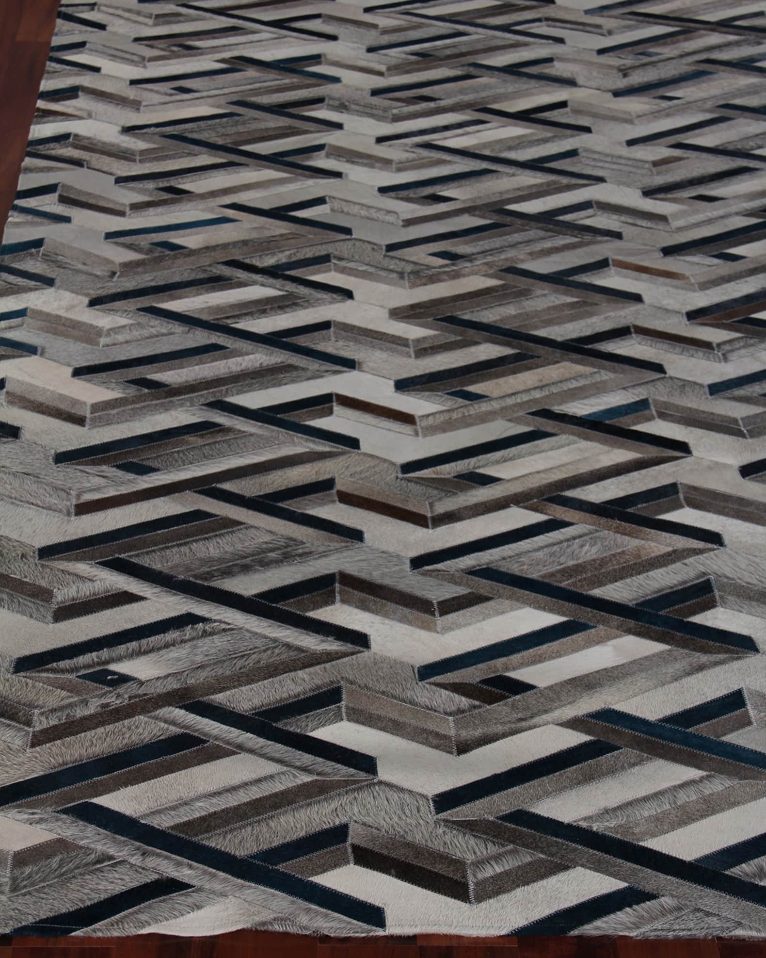 Linus Hairhide Rug 0