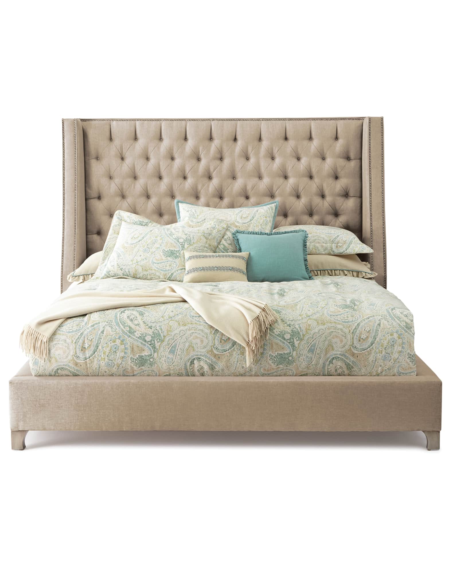 Missy Tufted King Bed 1