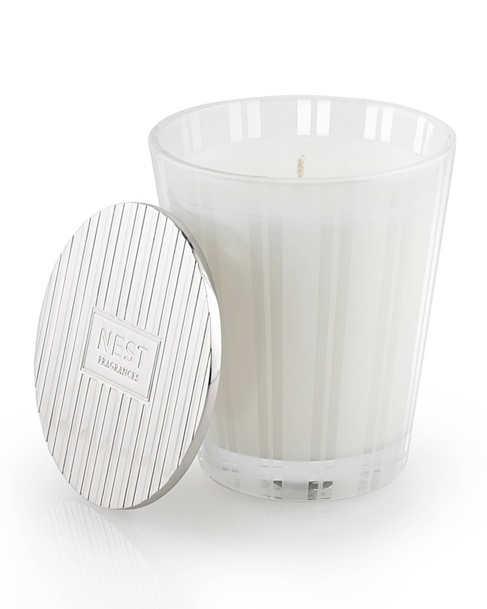 Silver Classic Candle Lid 1