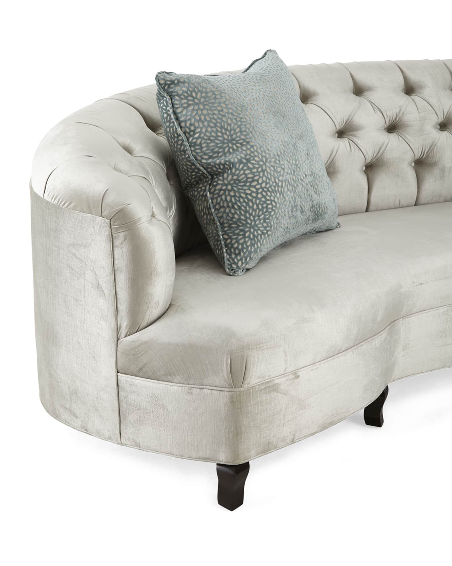 Monroe Tufted Sofa, 114" 1