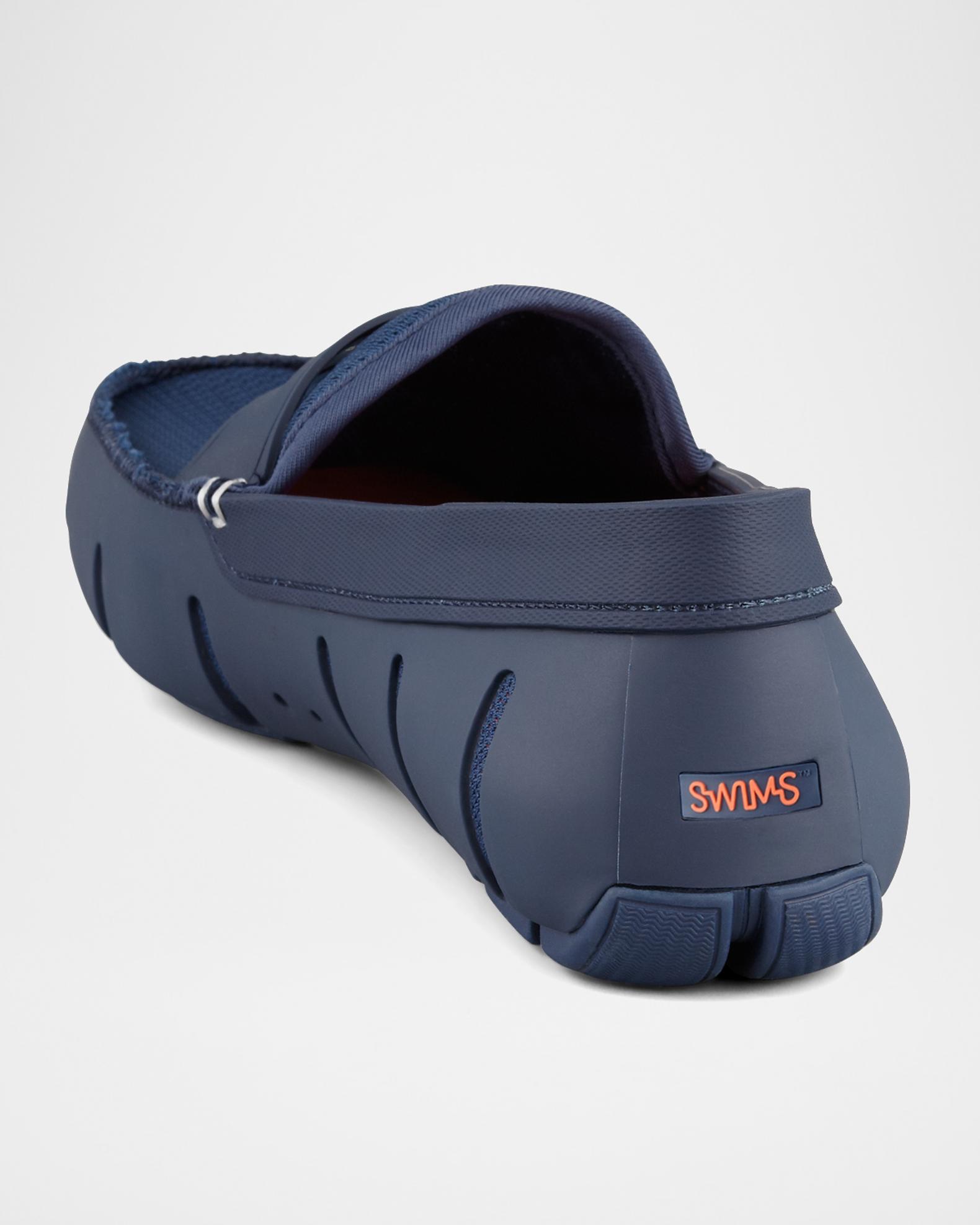 Swims Mesh and Rubber Penny Loafer, Navy | Neiman Marcus display picture 1