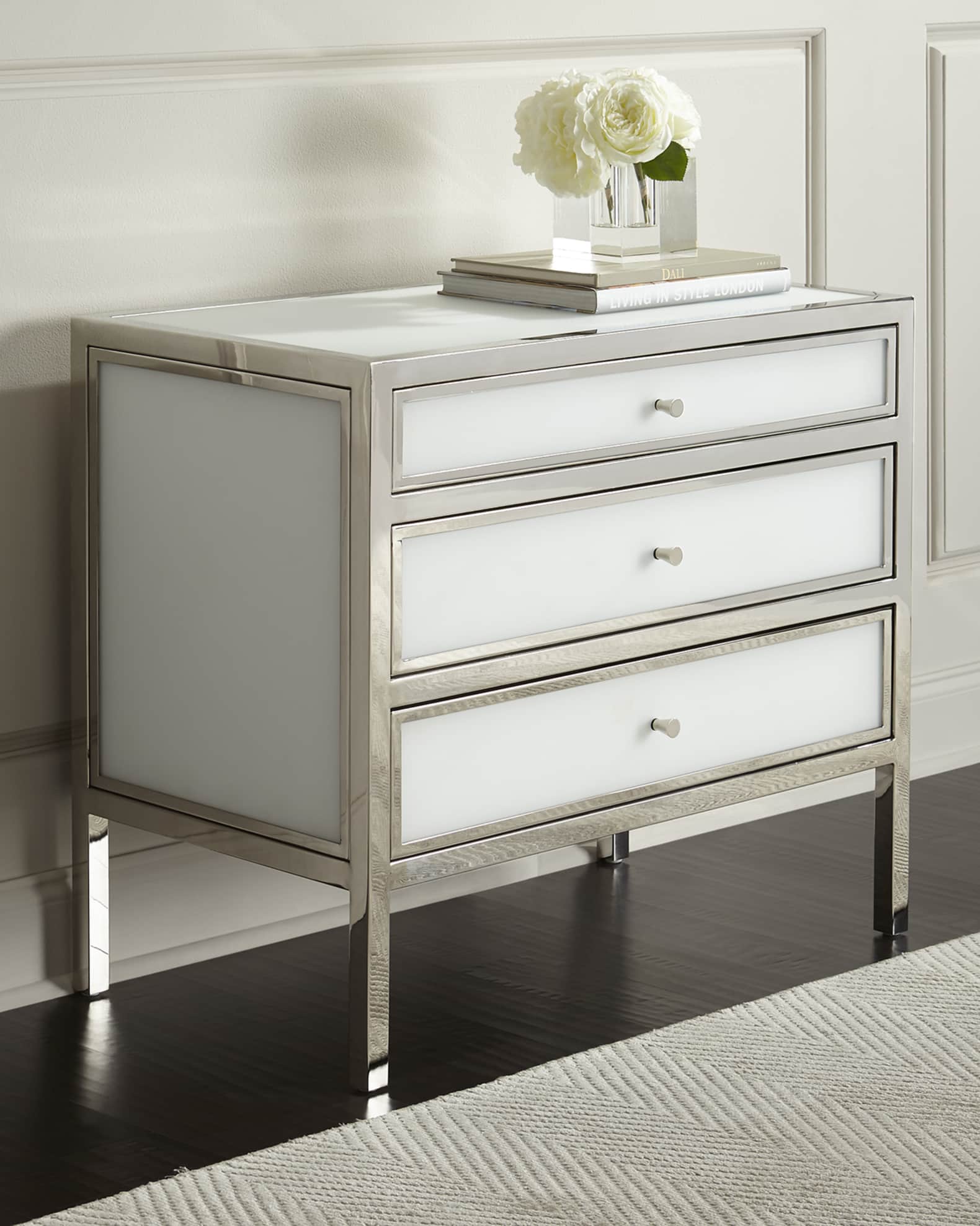 Bernhardt Darcey 3Drawer Nightstand Neiman Marcus