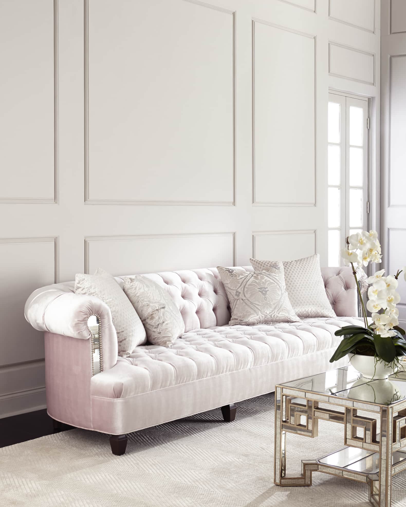 Mia Tufted Sofa 118.5" 0