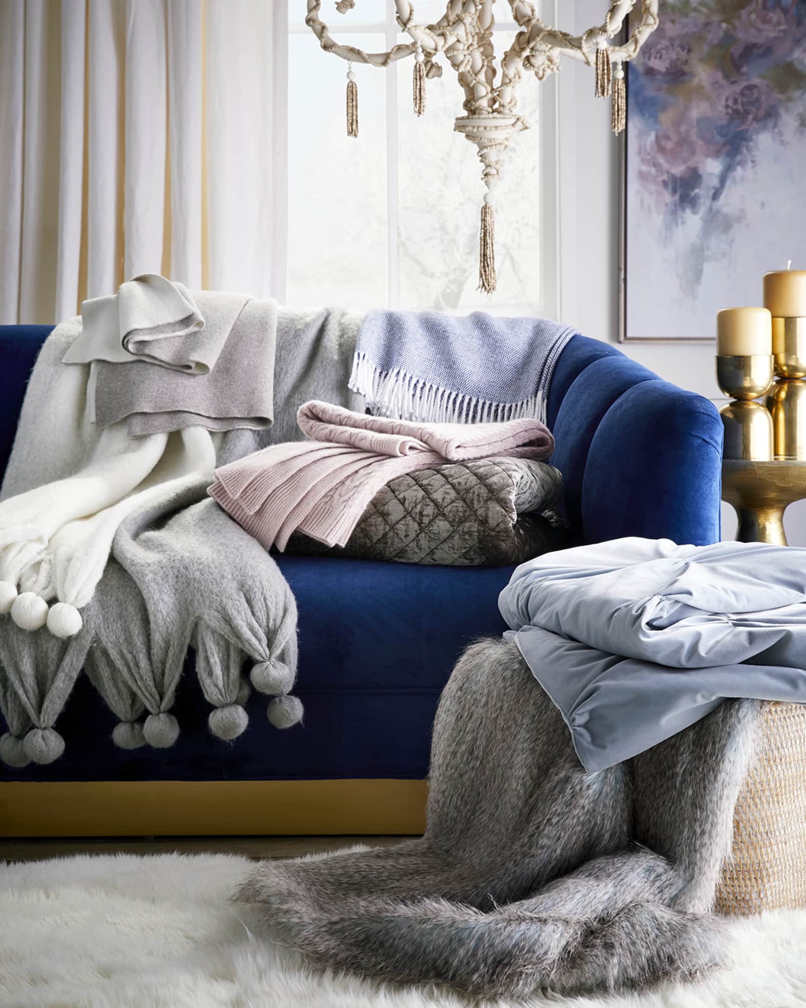 Classic Fringe Throw 1