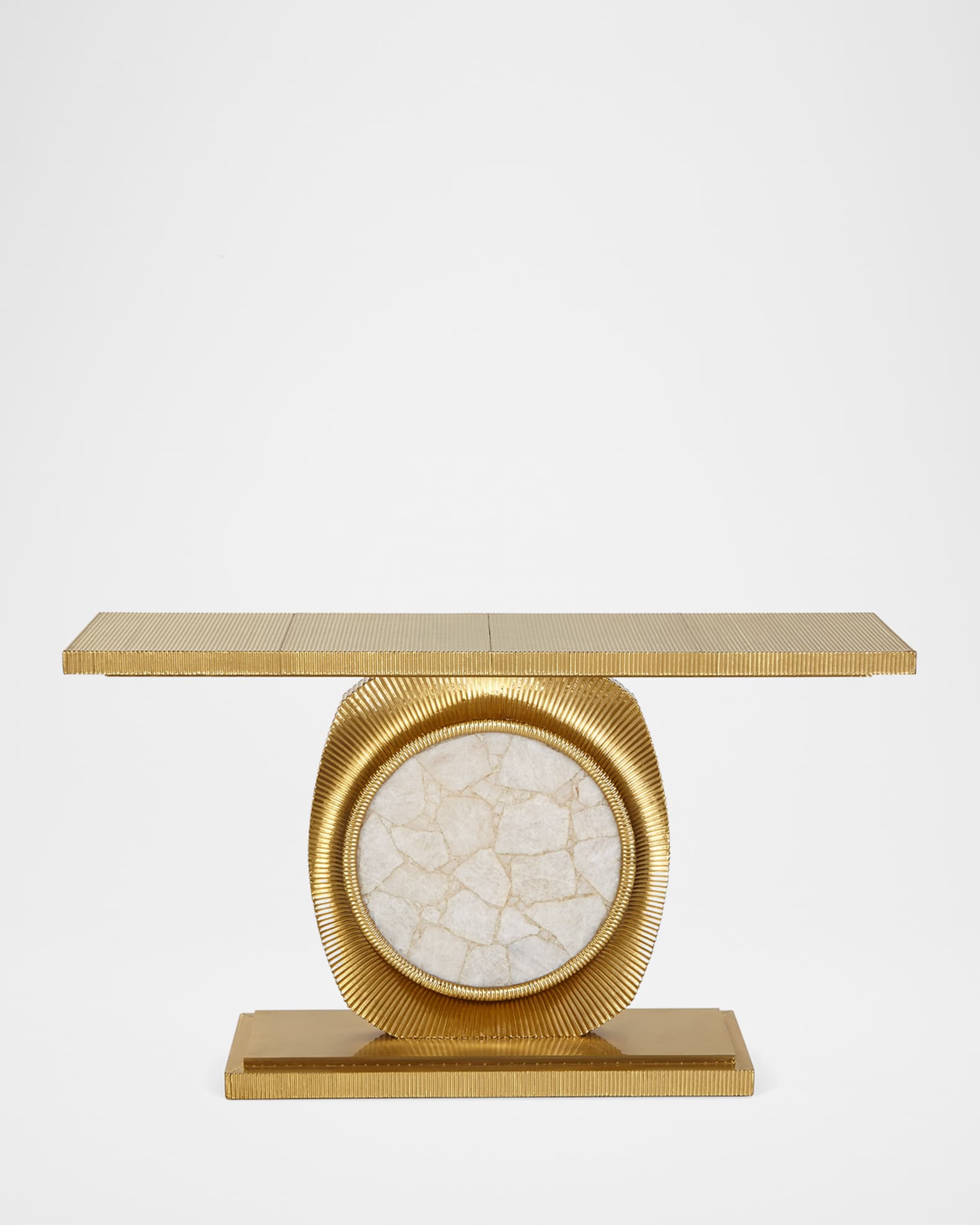  Opera Fluted Console Table 0