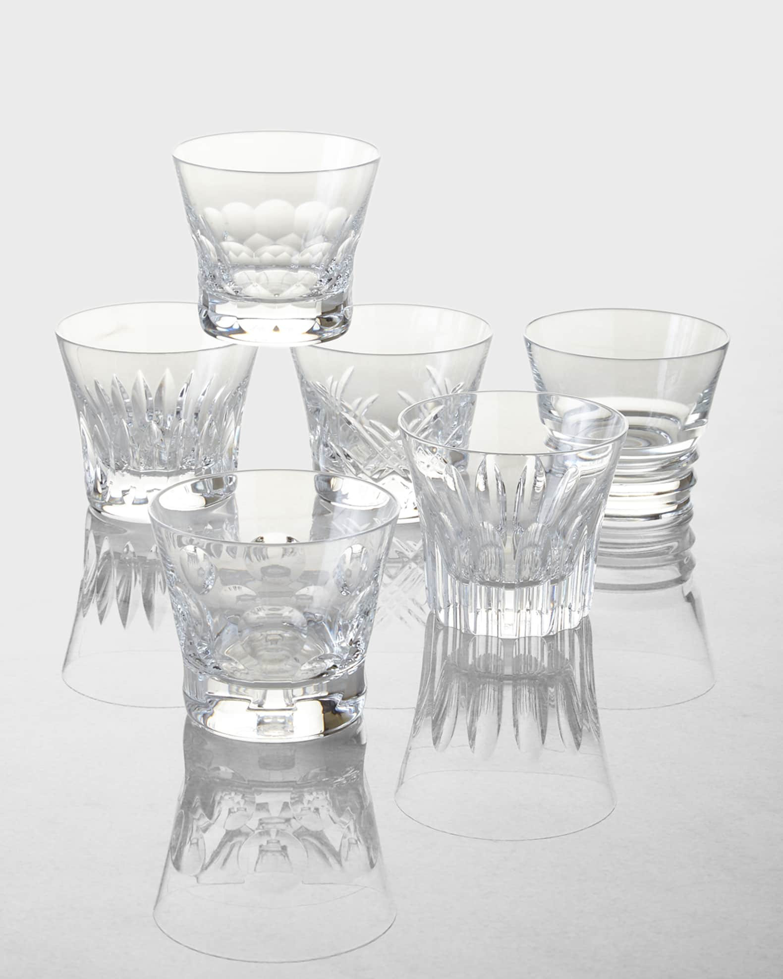 Baccarat Box of Assorted Wine Glasses, Set of 6