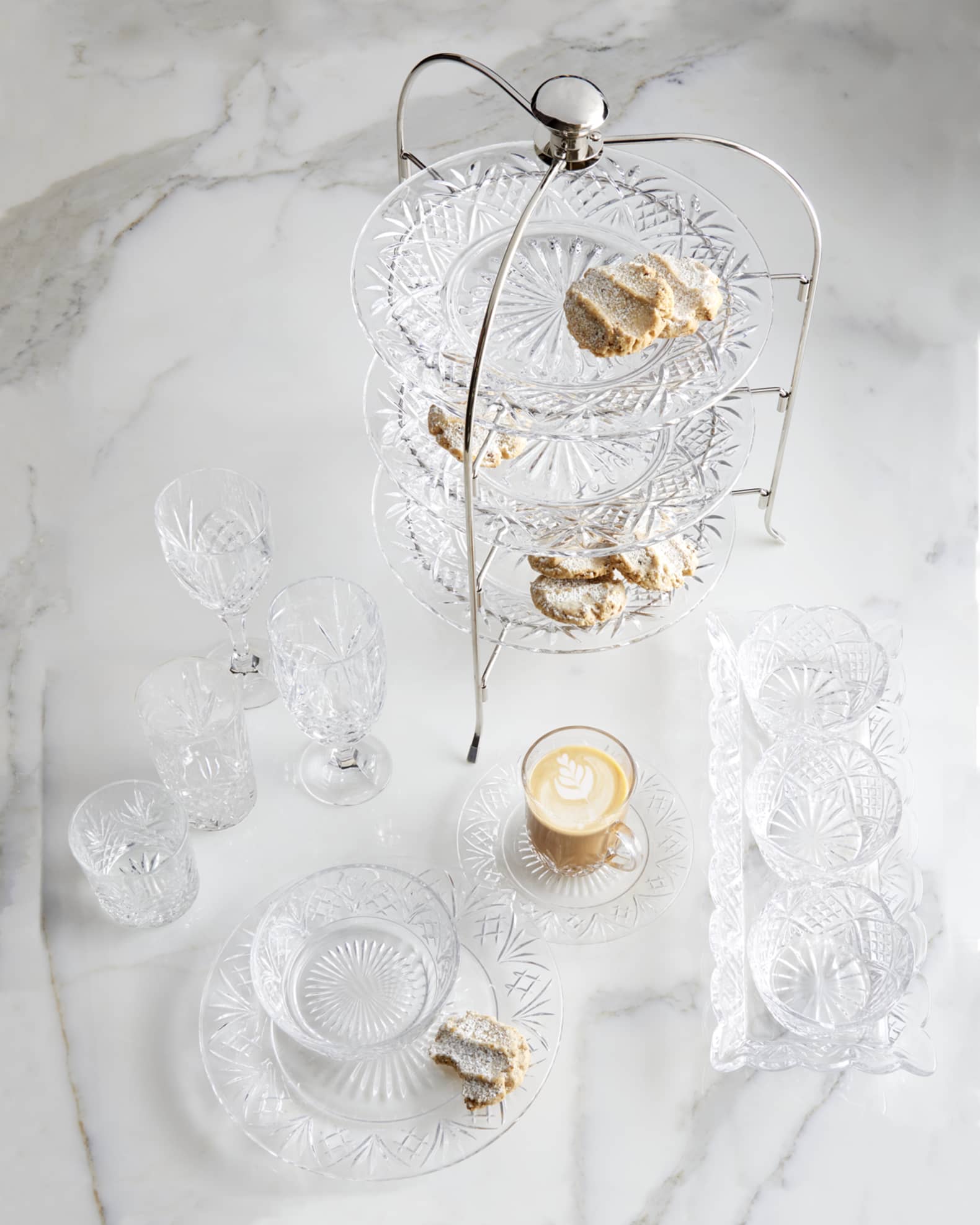 16-Piece Dublin Crystal Dinnerware Service 1