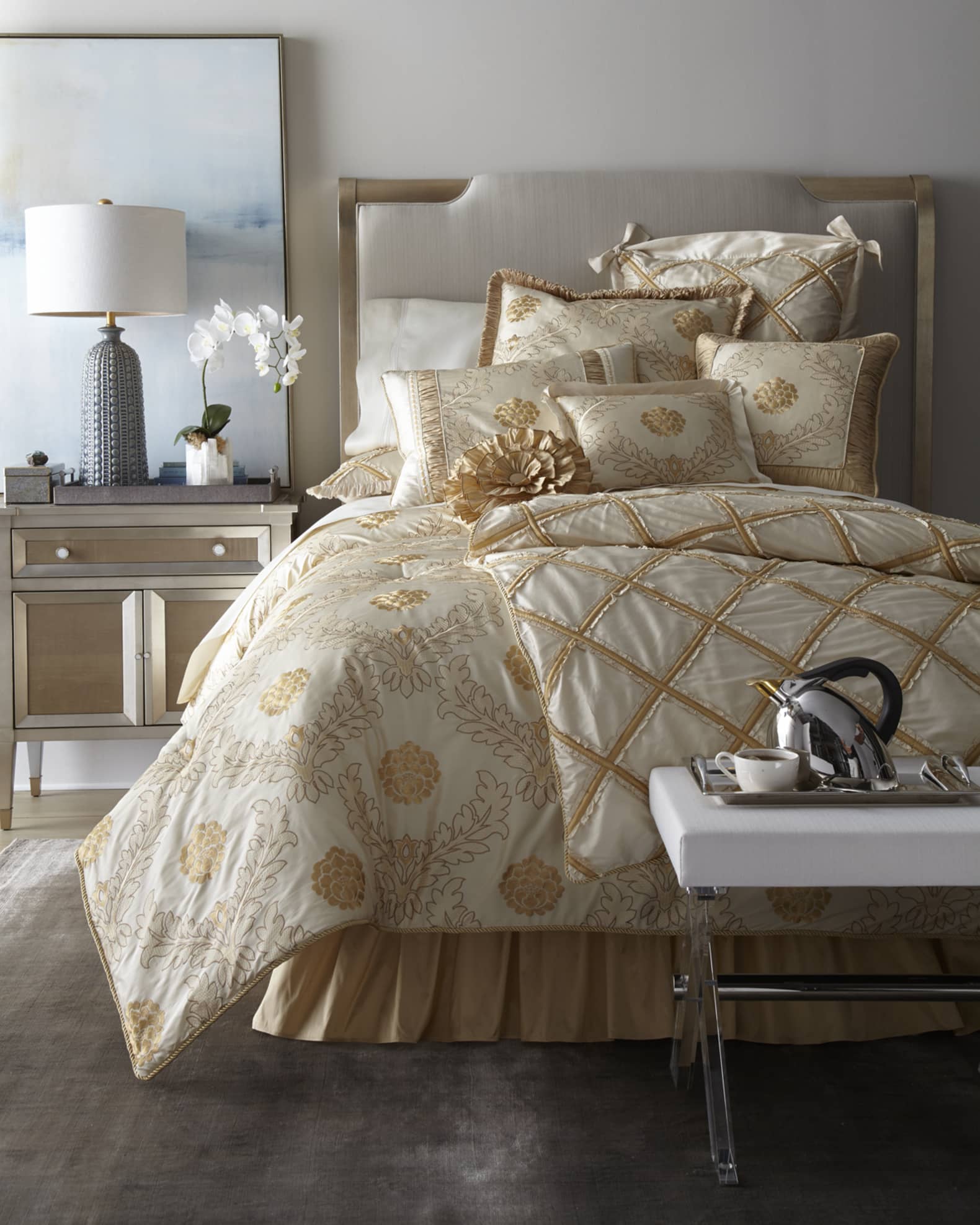 Austin Deluxe Sham - White