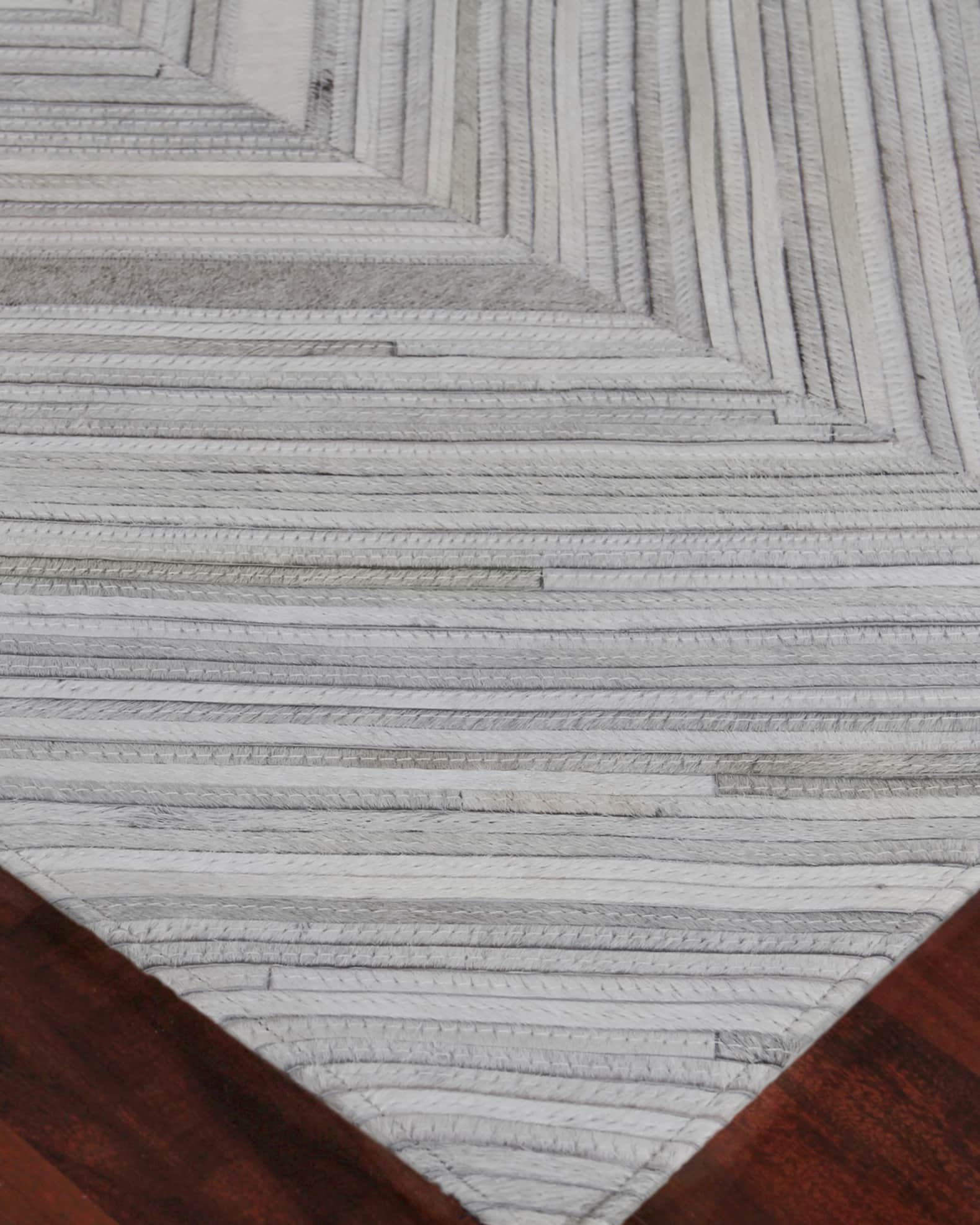 Bellamy Hand-Stitched Hairhide Rugs | Neiman Marcus