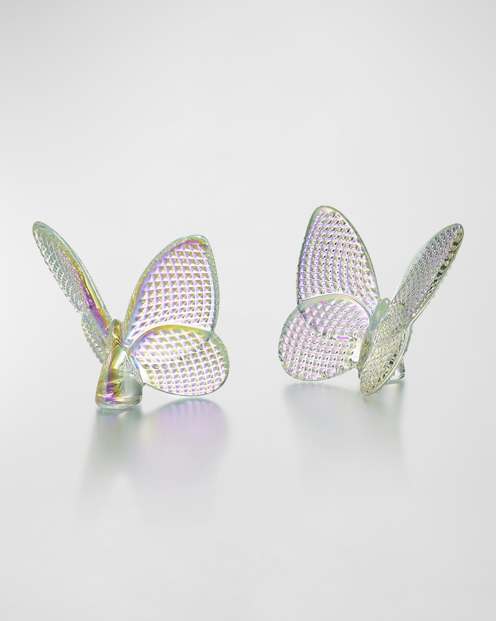 2.5" Lucky Crystal Iridescent Diamante Butterfly 0