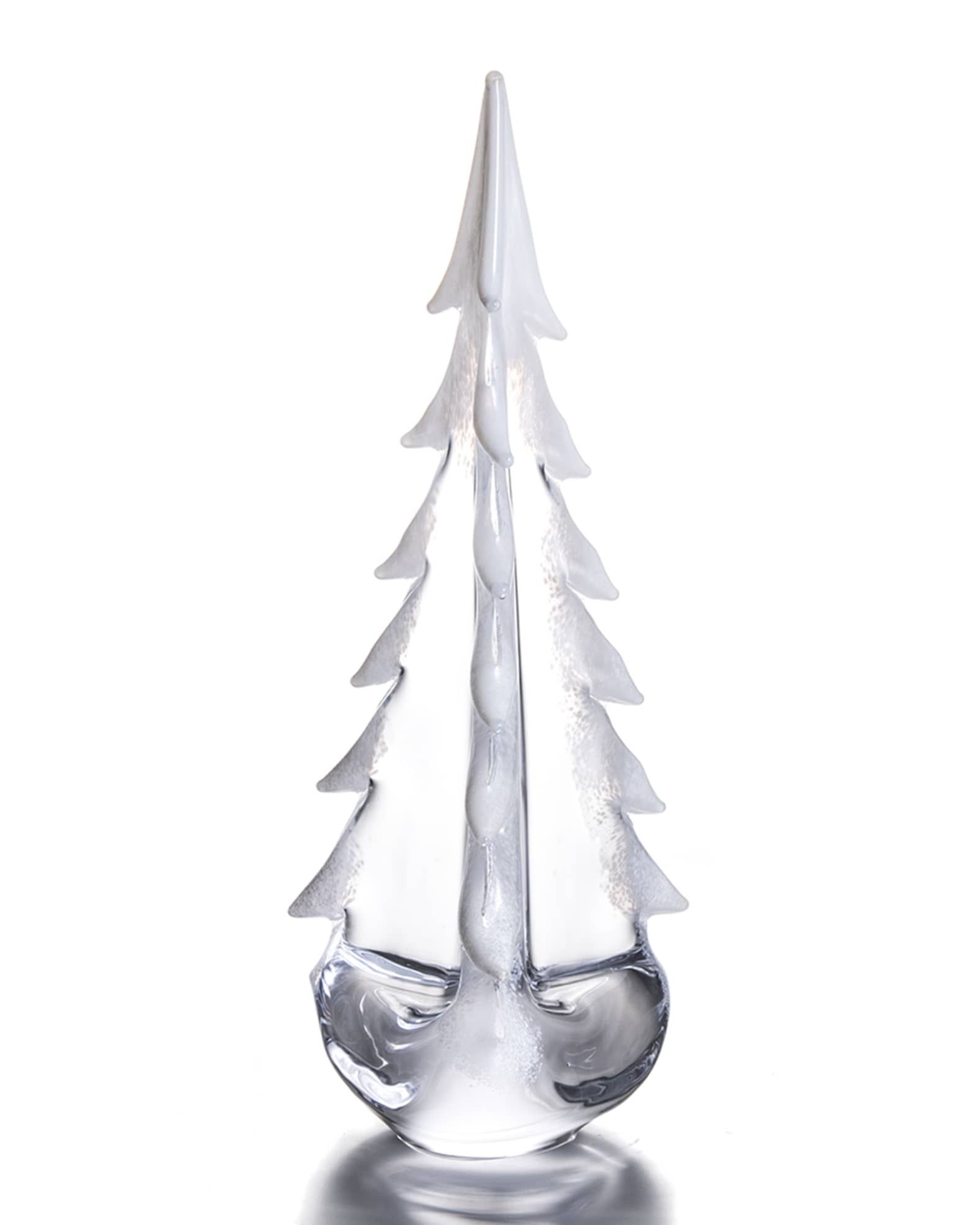 Snowy Branches Glass Tree - 16" 0