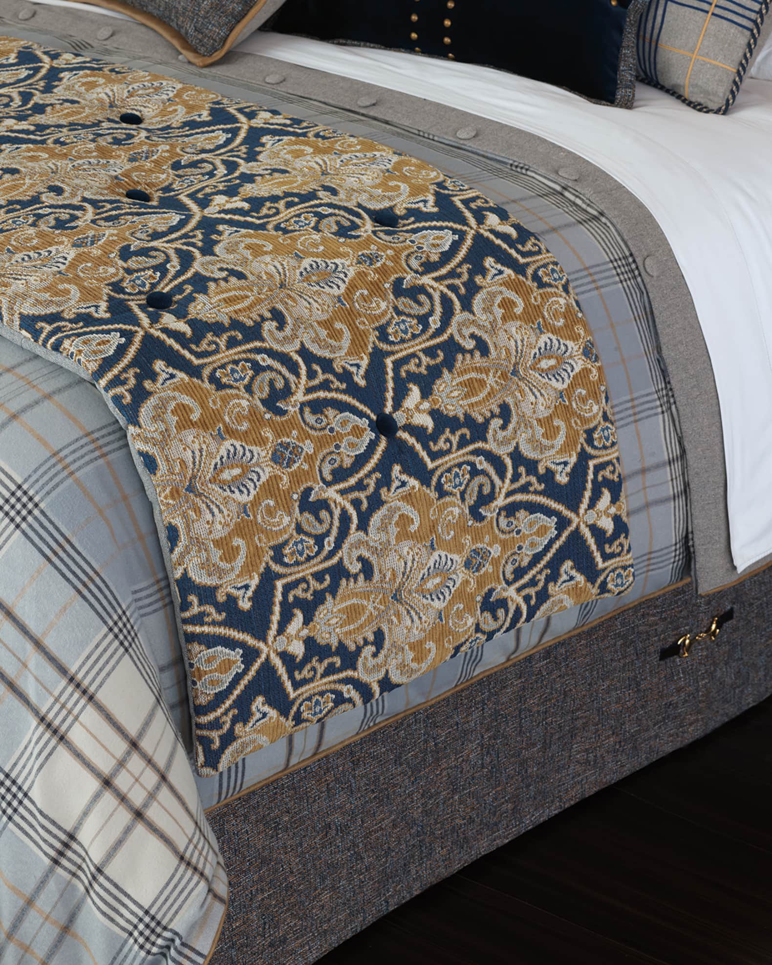 Eastern Accents Arthur King Bed Scarf Neiman Marcus