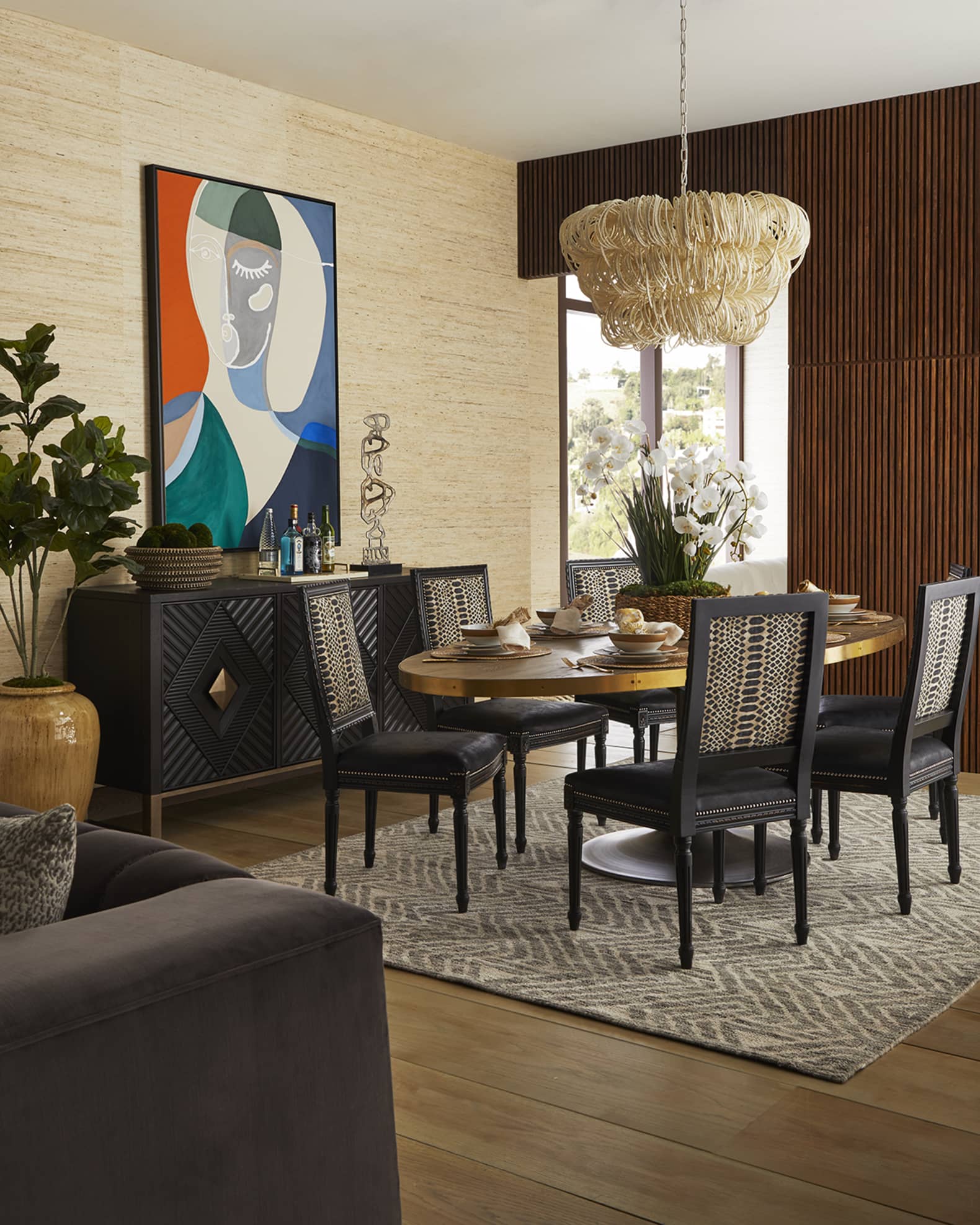 Four Hands Rachel Oval Dining Table | Neiman Marcus