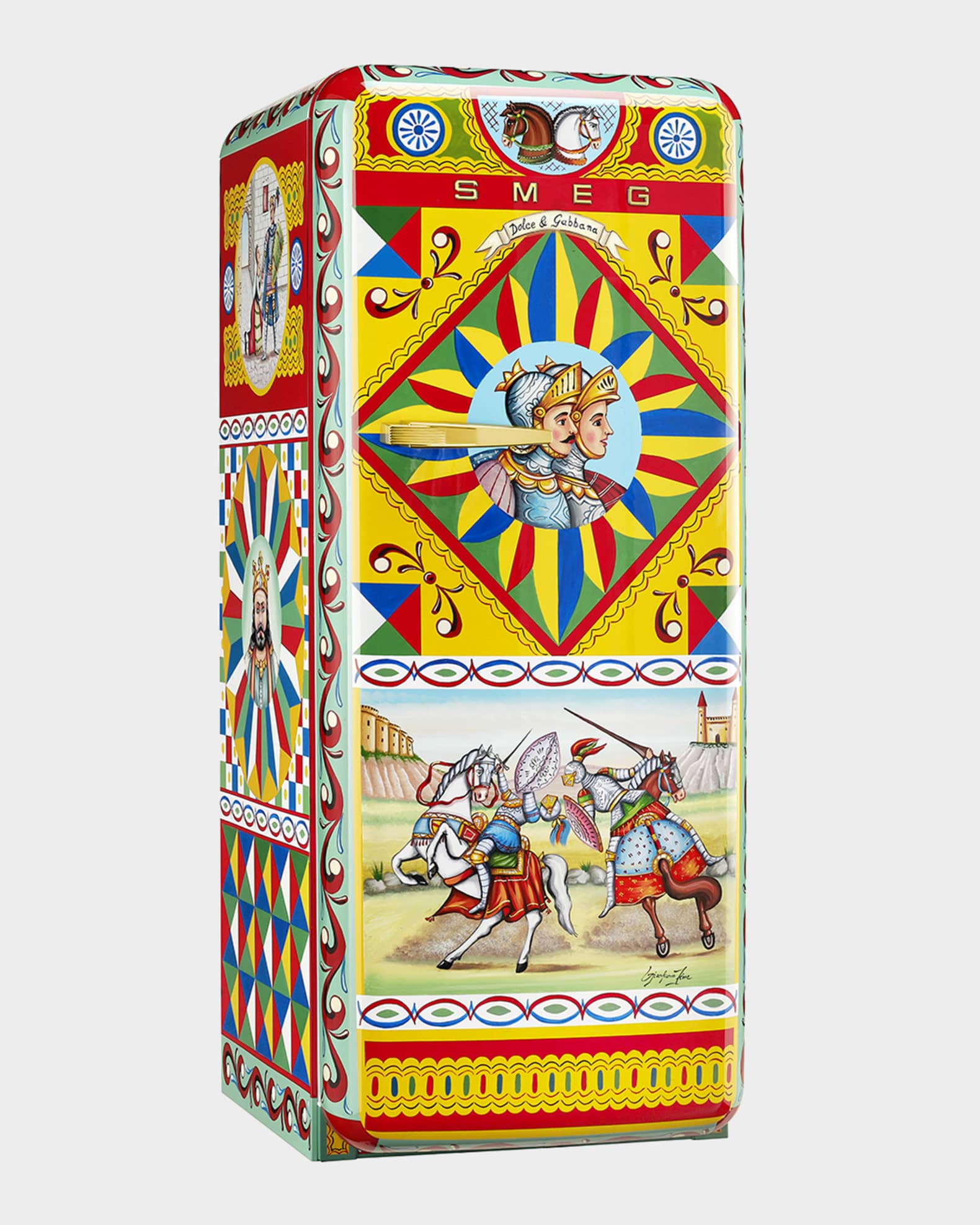Smeg dolce gabbana refrigerator discount