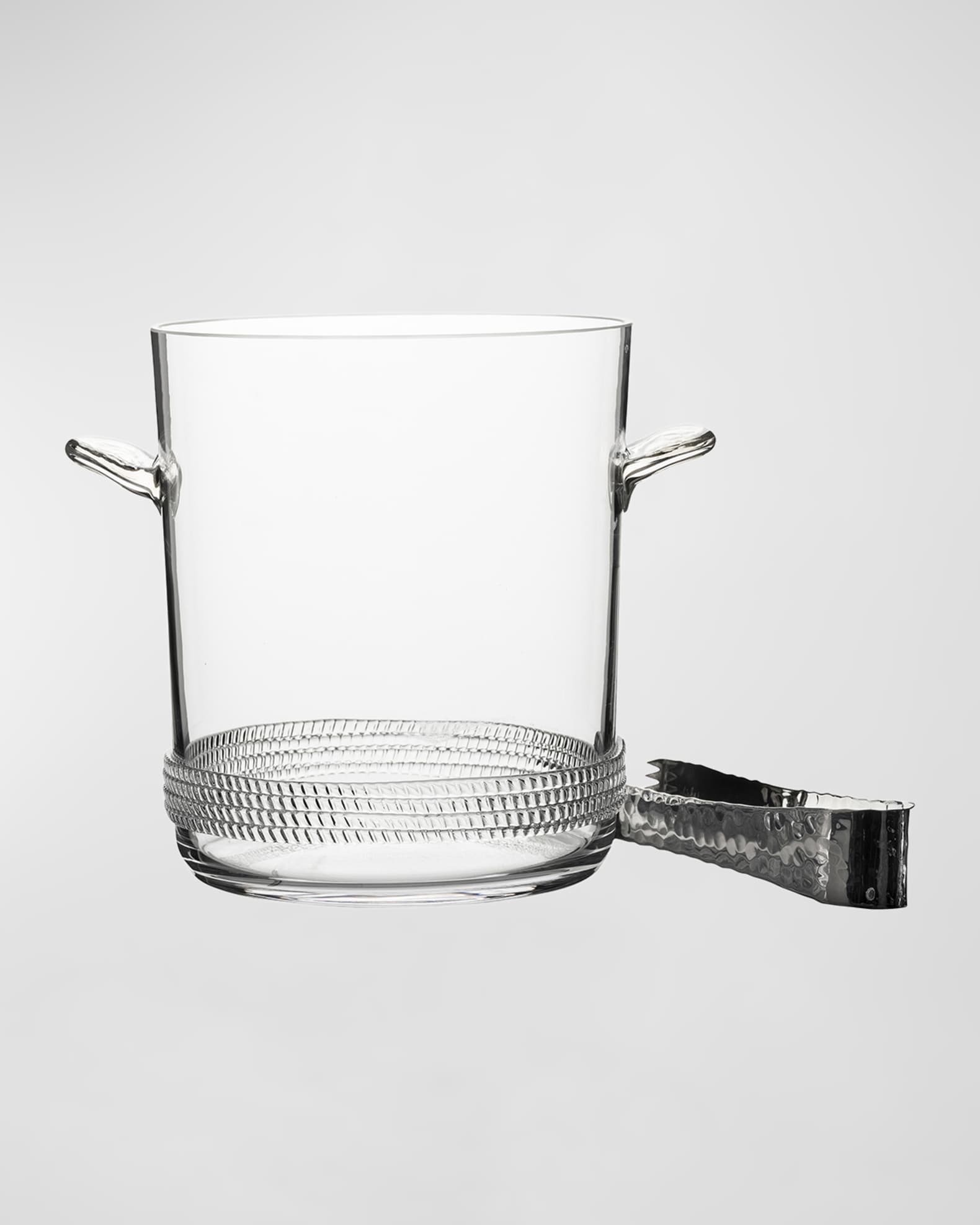 Juliska Dean Ice Bucket with Tongs Neiman Marcus