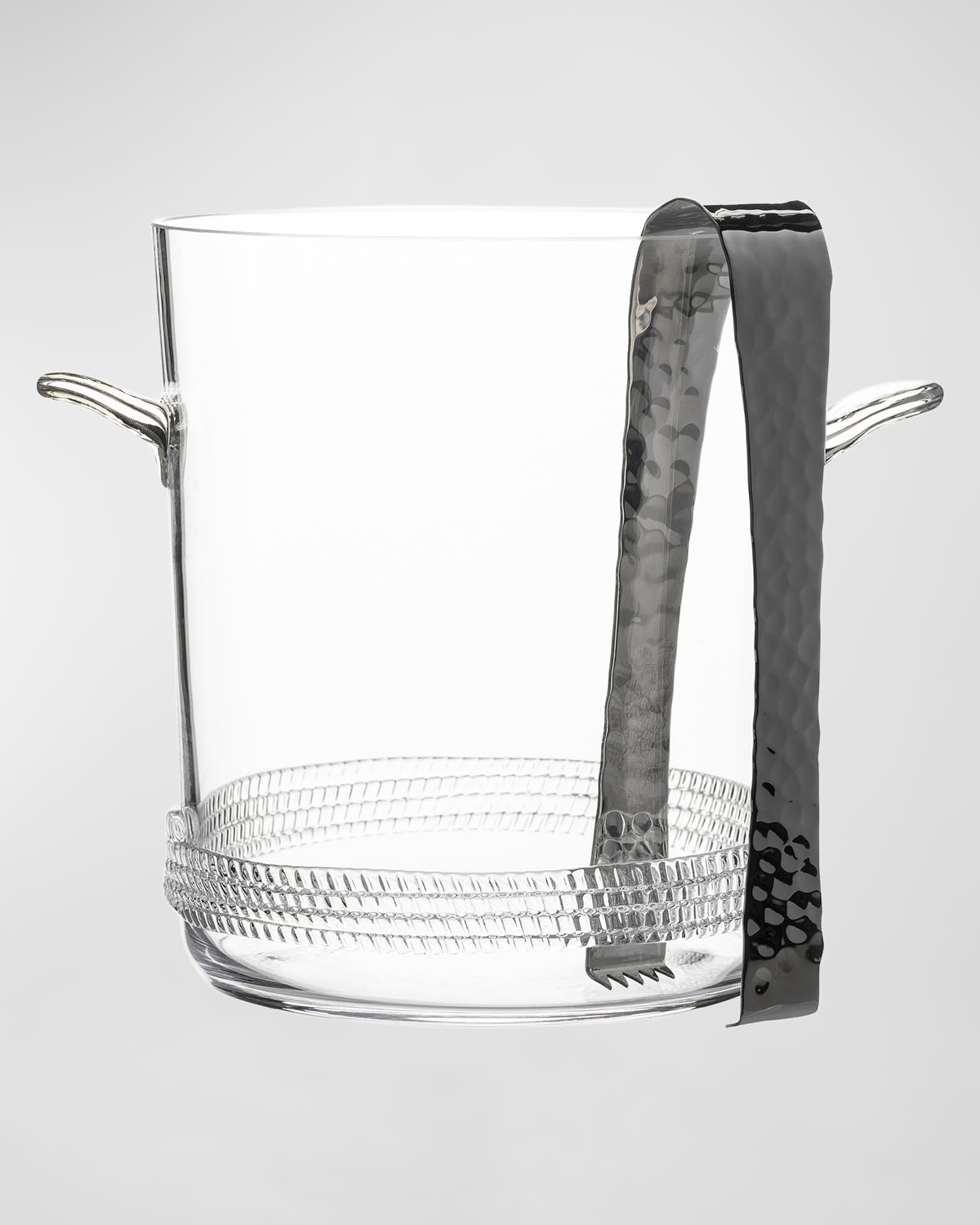 Juliska Dean Ice Bucket with Tongs Neiman Marcus
