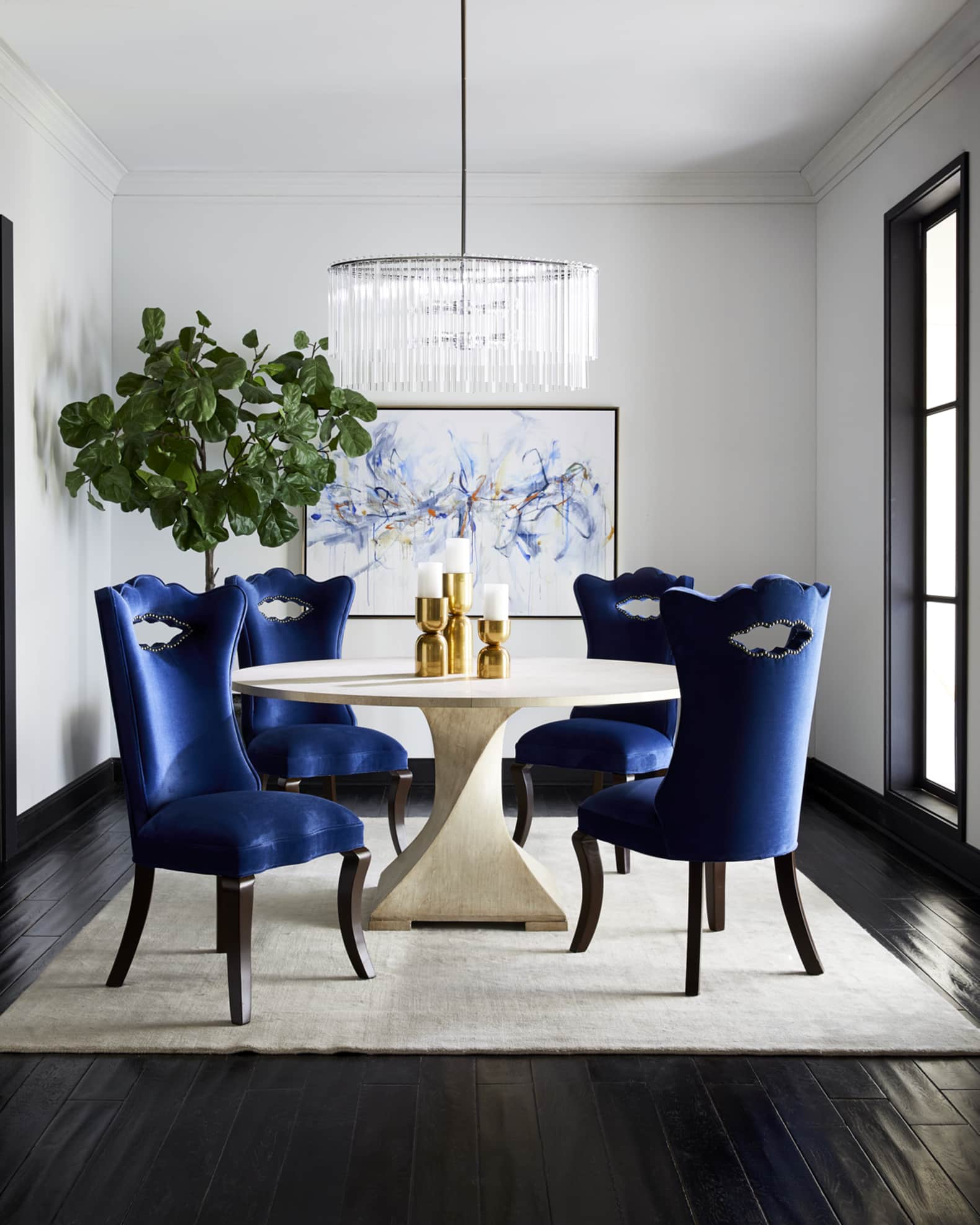 JohnRichard Collection Lavertezzo Dining Table Neiman Marcus