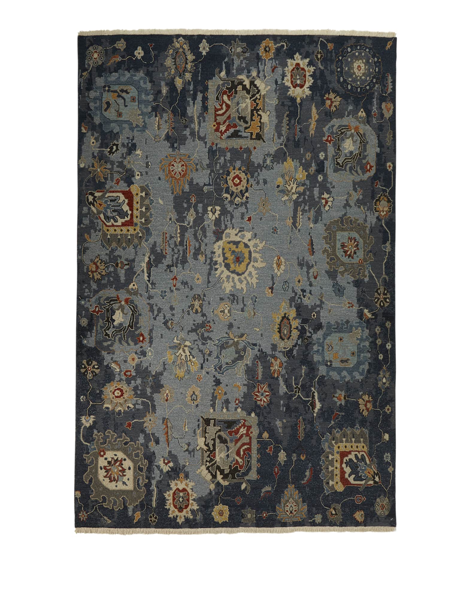 Briley Soumak Weave Hand-Knotted Rug 1